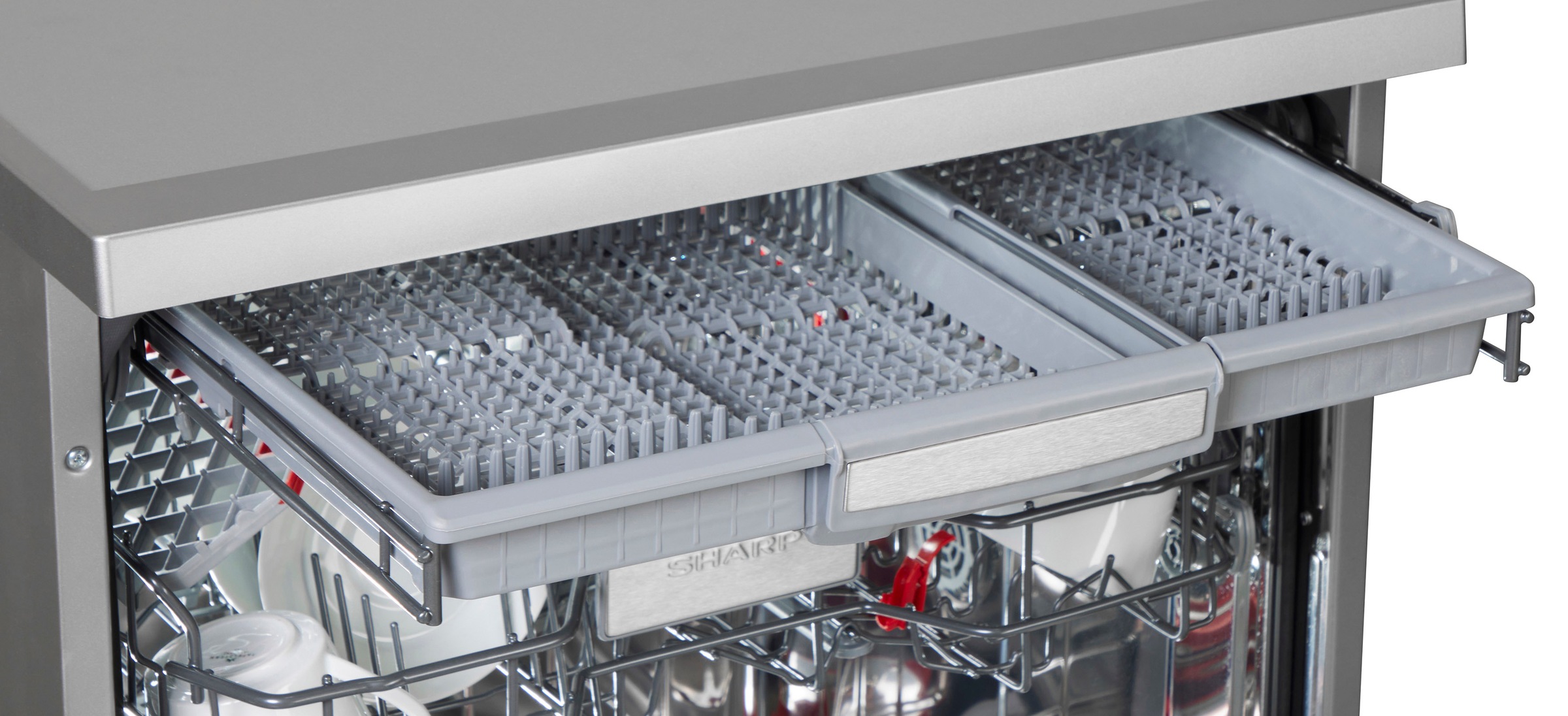 Sharp Standgeschirrspüler »QW-NA25GF44BS-DE«, 14 Maßgedecke