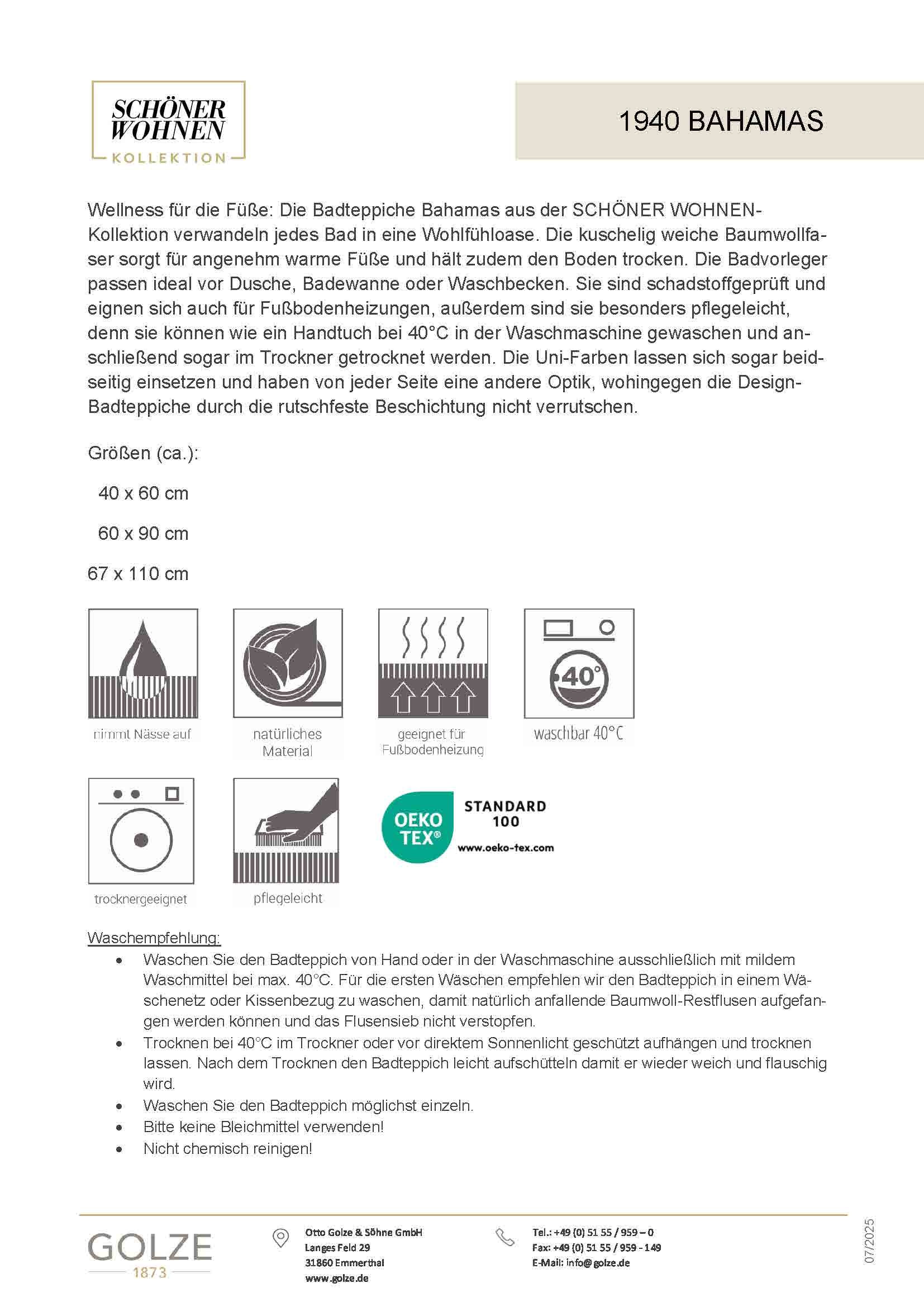 ASTRA Fußmatte »Miabella 1669« rechteckig 7 mm Höhe Schmutzfangmatte, waschbar, In -und Outdoor geeignet