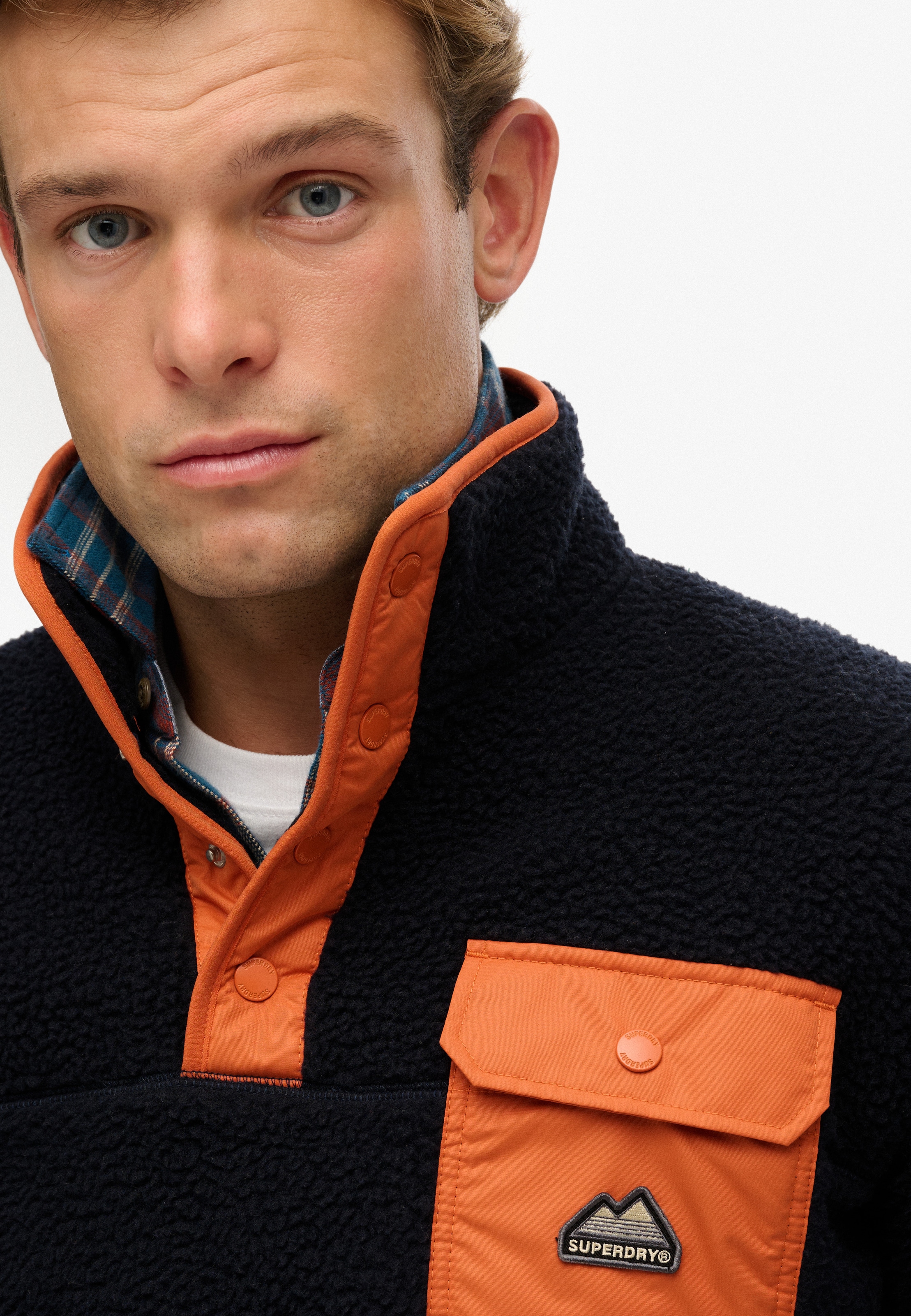 Superdry Sweatshirt »FUJI FLEECE HENLEY«
