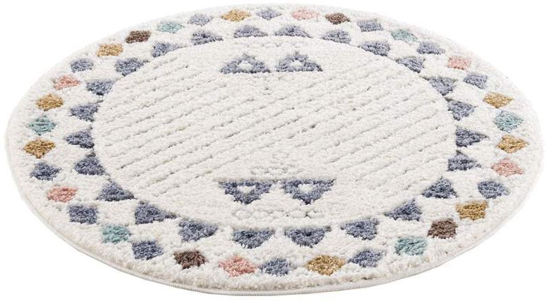 Carpet City Hochflor-Teppich »Focus 3034«, rund, 20 mm Höhe, Boho-Teppich m günstig online kaufen