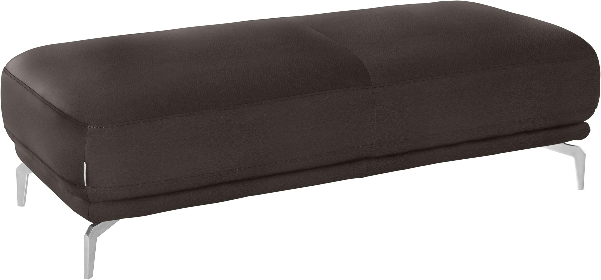 W.SCHILLIG Hocker »montanaa« mit Metallfüßen in Chrom glänzend, Breite 141 cm