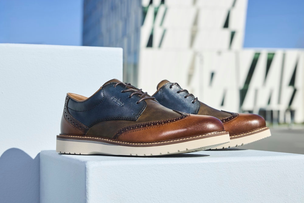 Rieker Schnürschuh, Schnürschuh, Business-Schnürer in bequemer Form