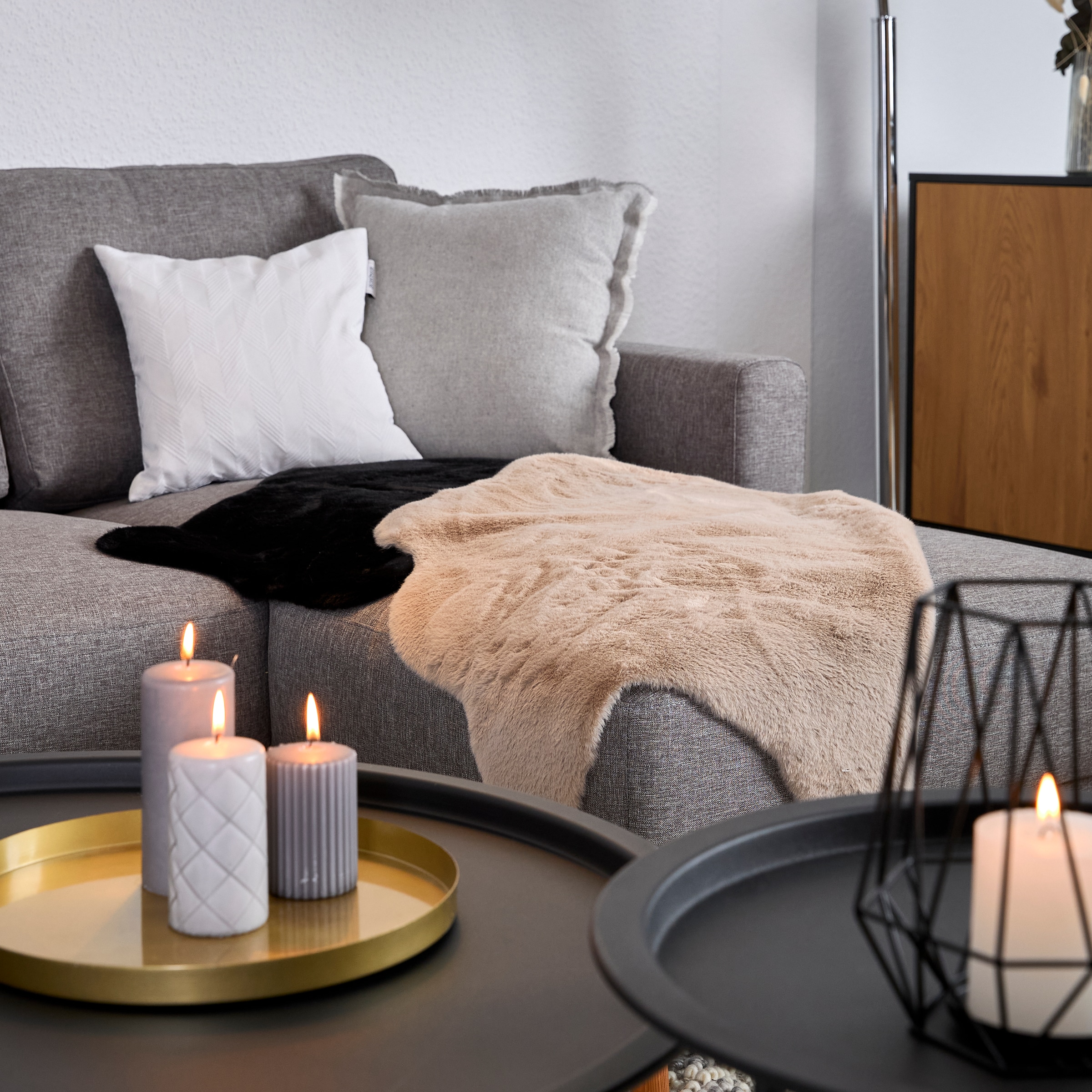 ASTRA Fellteppich »Elda , Kunstfell« rechteckig 13 mm Höhe Dekofell, kuschelweich,  Wohnzimmer, Kinderzimmer, Kaninchenhaptik