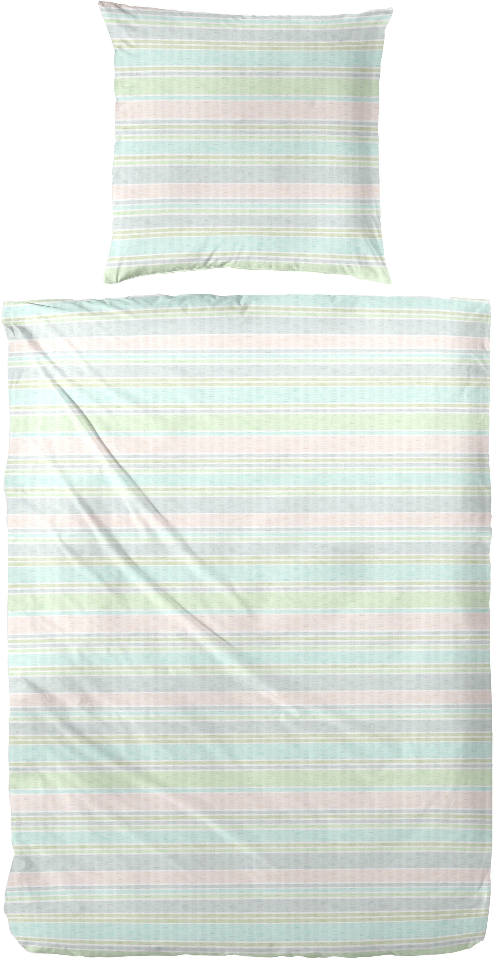 Primera Bettwäsche »Primera Soft-Seersucker-Bettwäsche Piruleta« 2 Stk. tlg günstig online kaufen