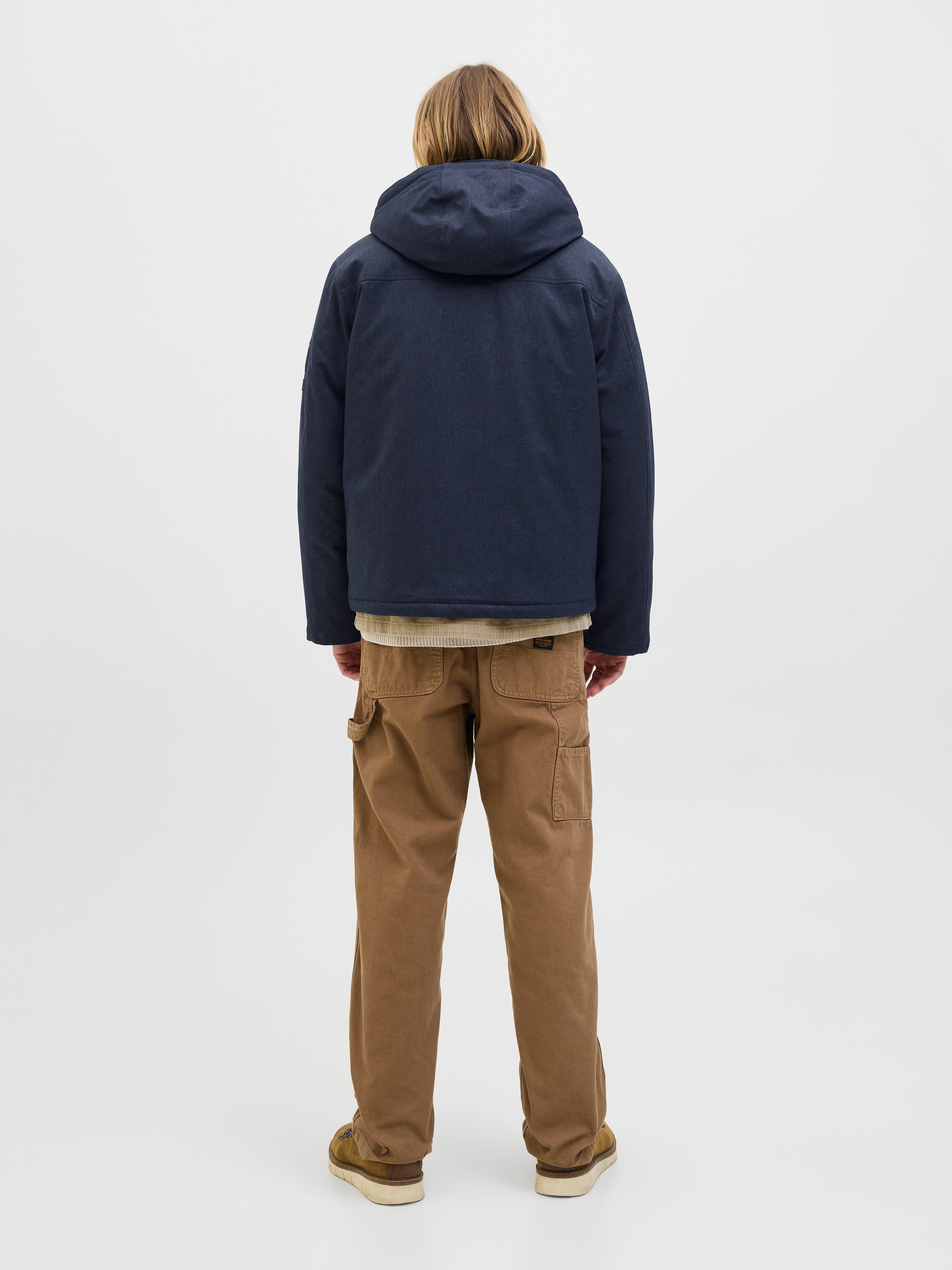 Jack & Jones Outdoorjacke »JJEPARKER DOVER JACKET SN« mit Kapuze