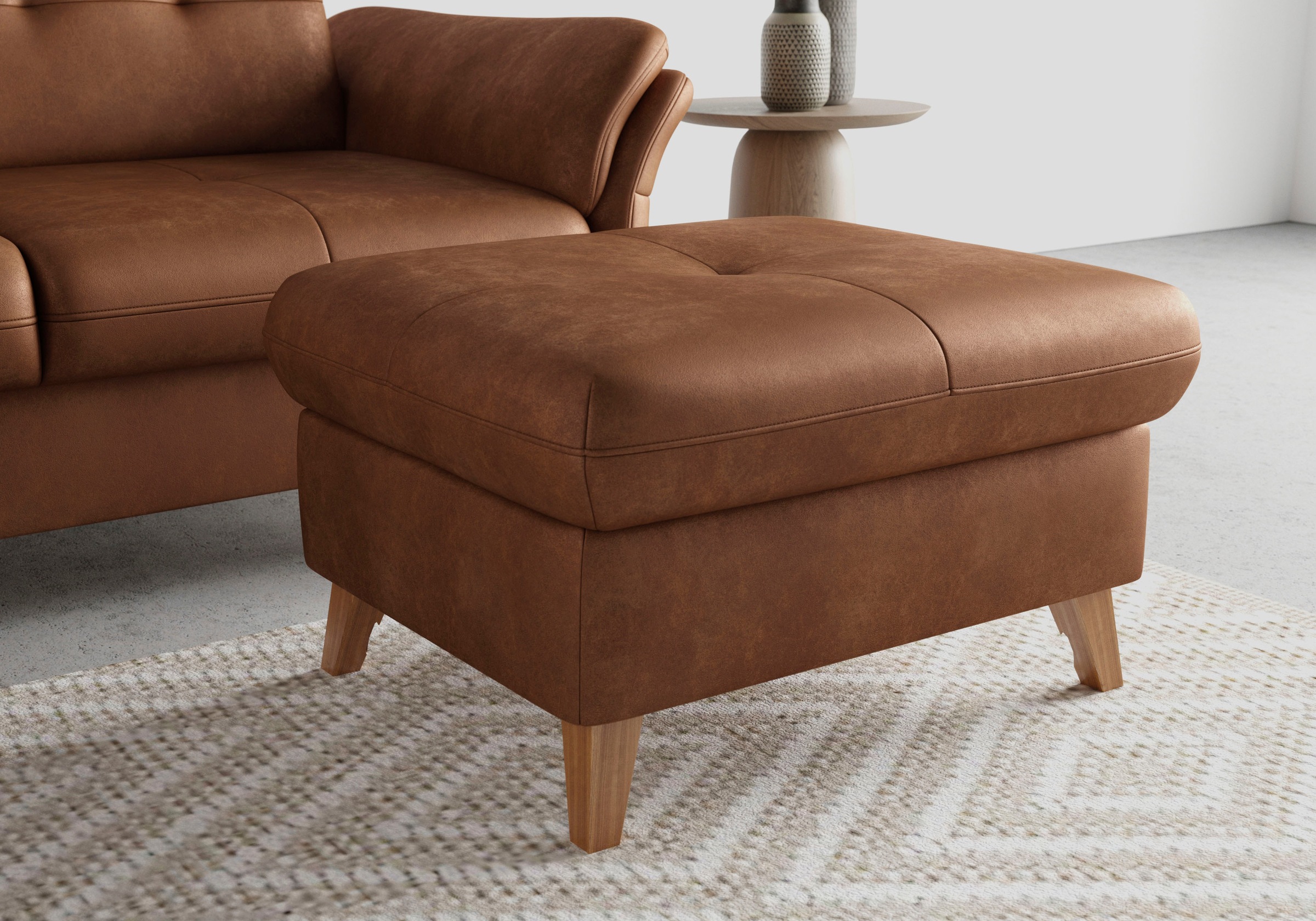 sit&more Stauraumhocker »Göteborg«, mit Federkern
