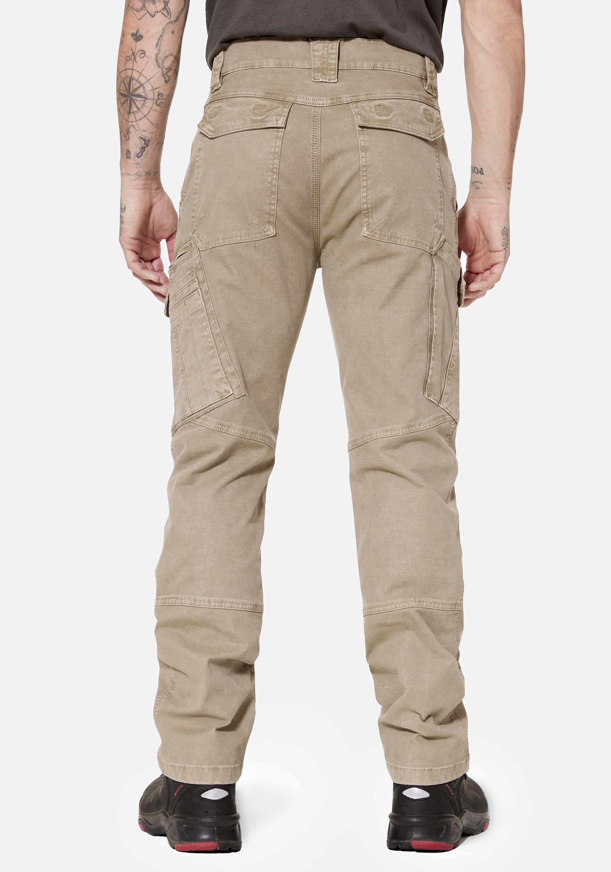 HERO by John Medoox Workerjeans »CALGARY Denim Workwear Arbeits-Cargojeans«, Arbeits-Cargojeans Denim / Jeansfür Herren
