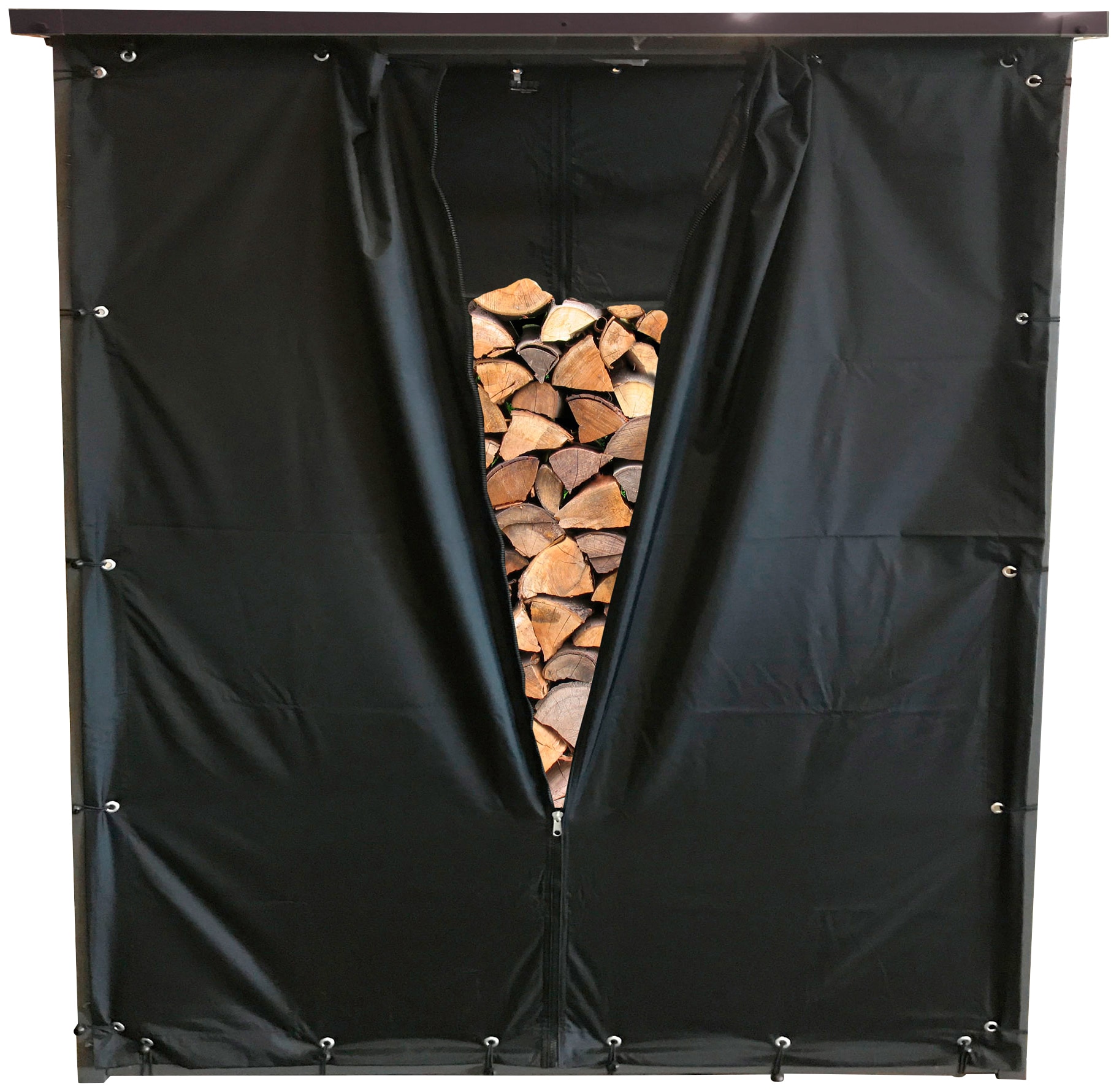 Quick Star Schutzplane für Kaminholzregal 185x70x185 cm