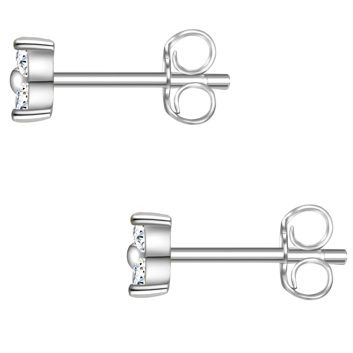 Glanzstücke München Paar Ohrstecker »Set: GSM1944«, (2 tlg.), aus Sterling Silber