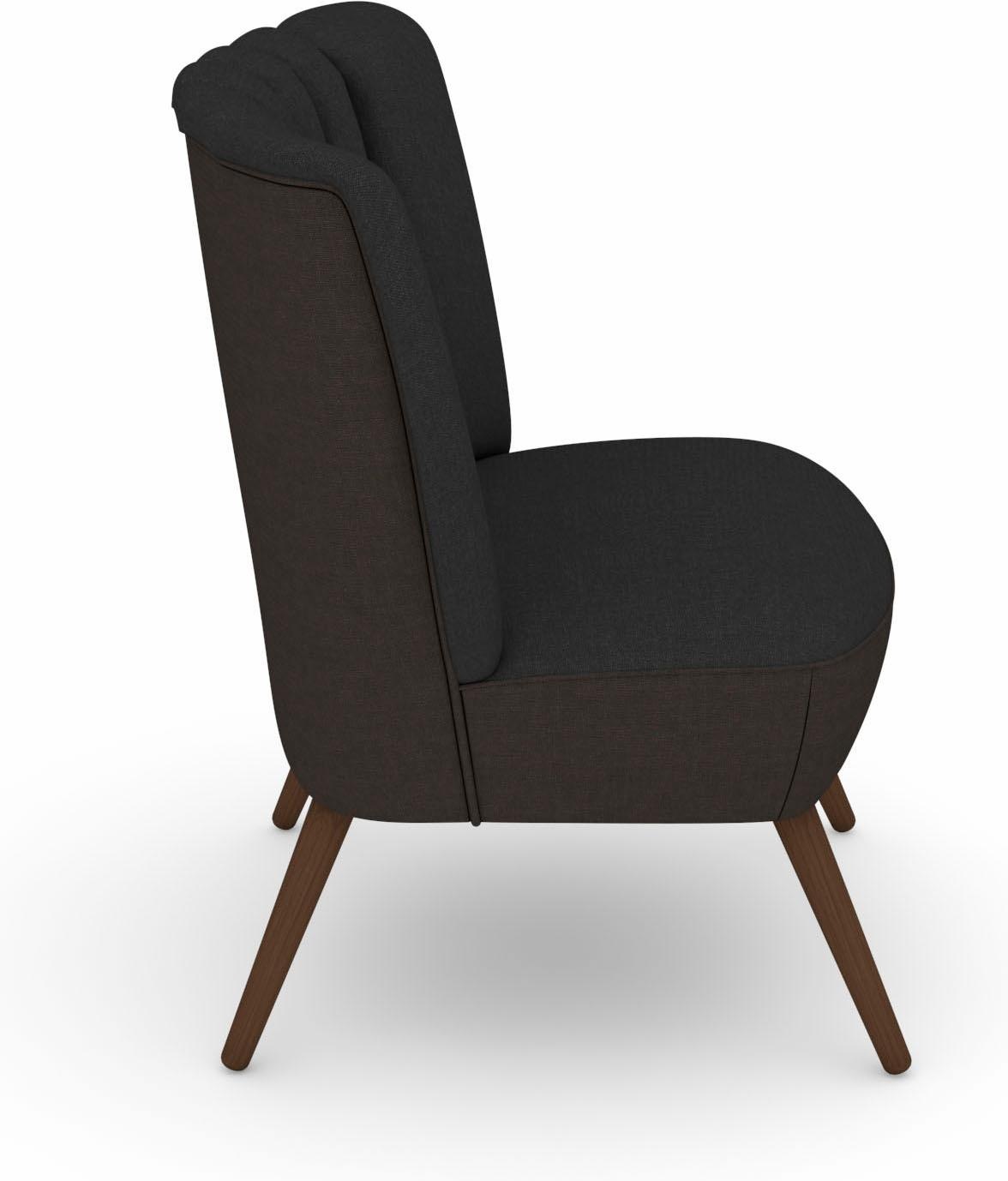 Max Winzer® Sessel »Aspen, Loungesessel«, im Retrolook, zum Selbstgestalten