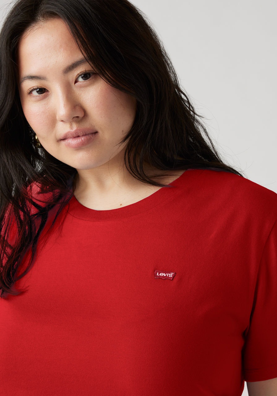 Levi's® Plus T-Shirt »THE PERFECT TEE« Figur umspielend