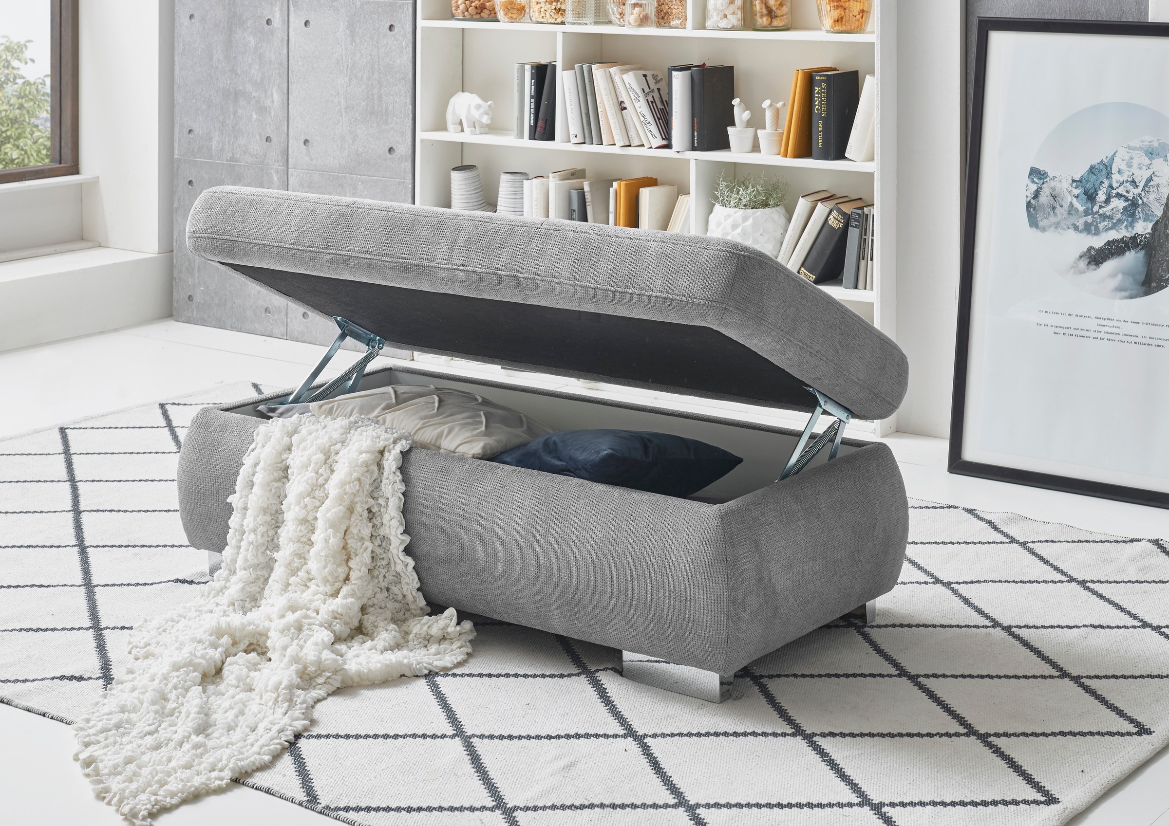 Die PlanBar Hocker »MP-IN16037« mit Stauraum