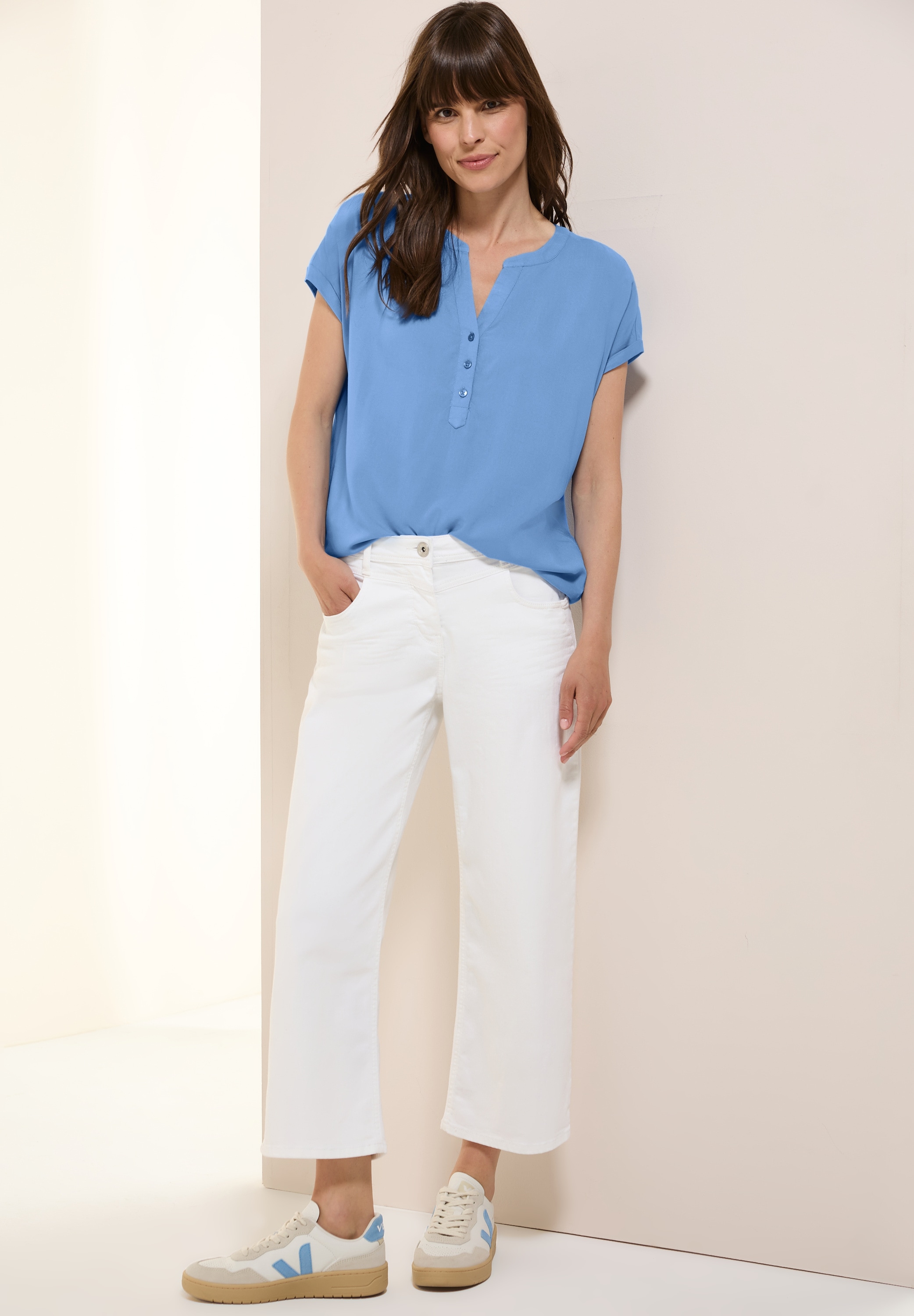 Cecil Shirtbluse, mit elastischem Bund