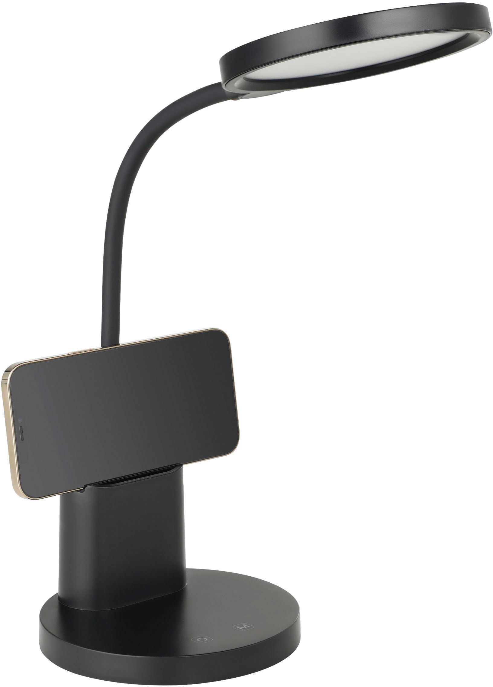 EGLO LED-Schreibtischleuchte »BROLINI«  in schwarz aus Kunststoff / inkl. LED fest integriert - 2,1 Watt