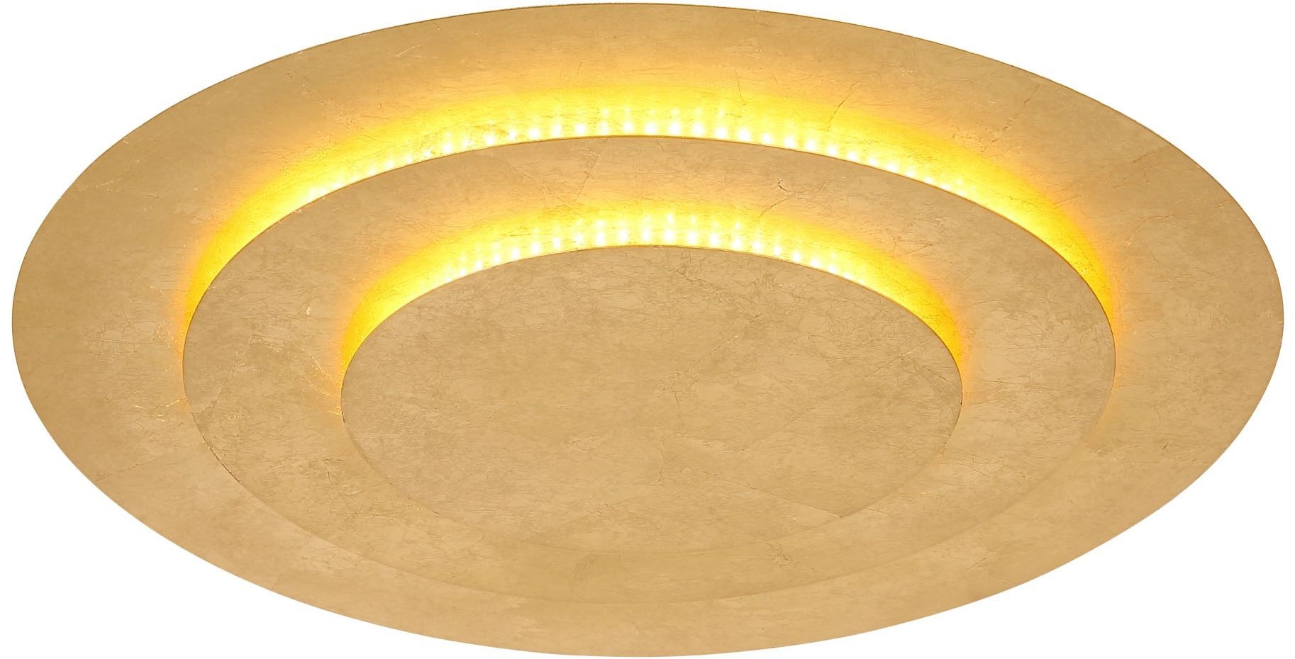 GLOBO LIGHTING LED Deckenleuchte »HEDA« LED-Modul 1 Stk. Warmweiß Deckenlampe, Wohnbereich, Schlafzimmer