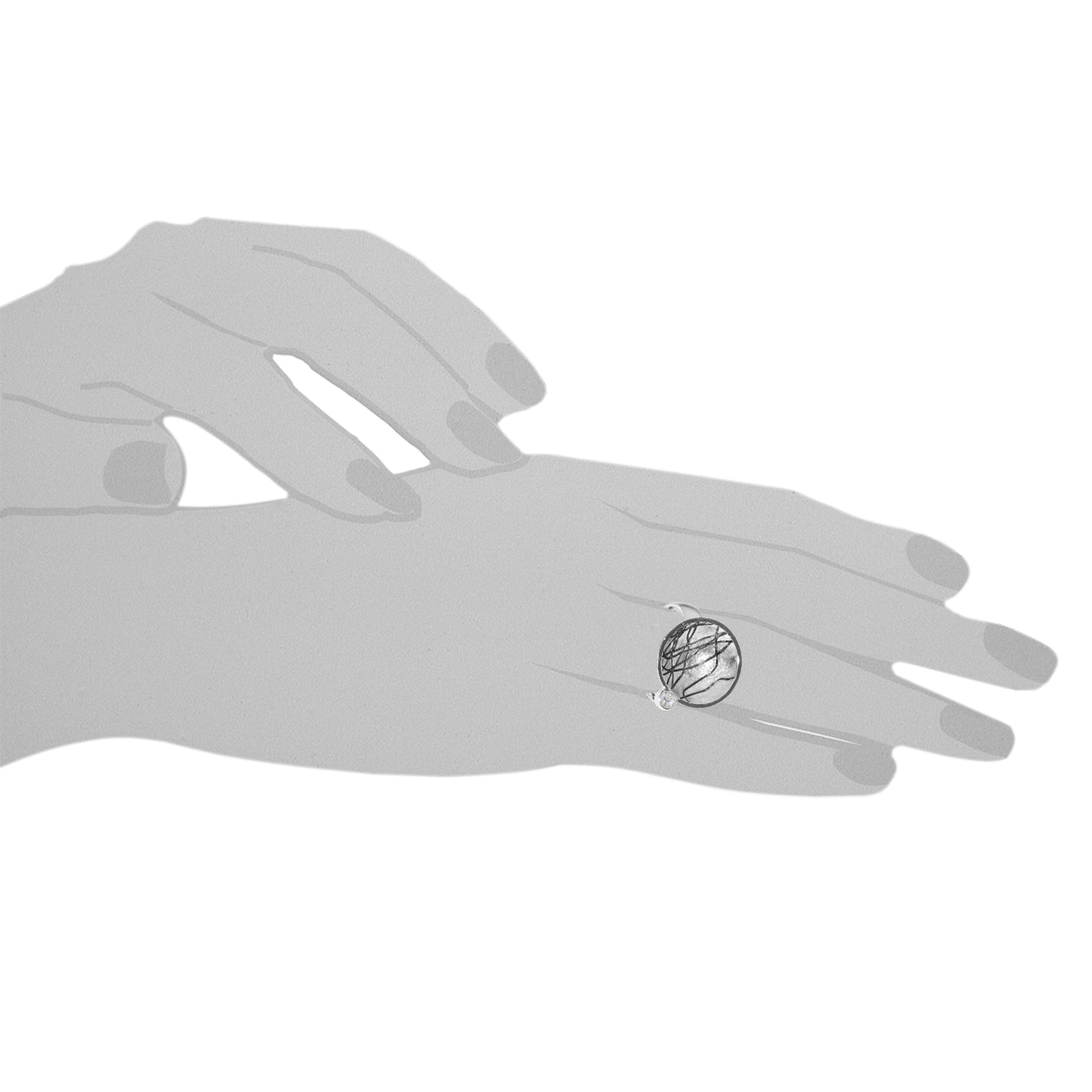 OSTSEE-SCHMUCK Fingerring »Ostsee-Schmuck Ring Runo - Sarah Vicenza«