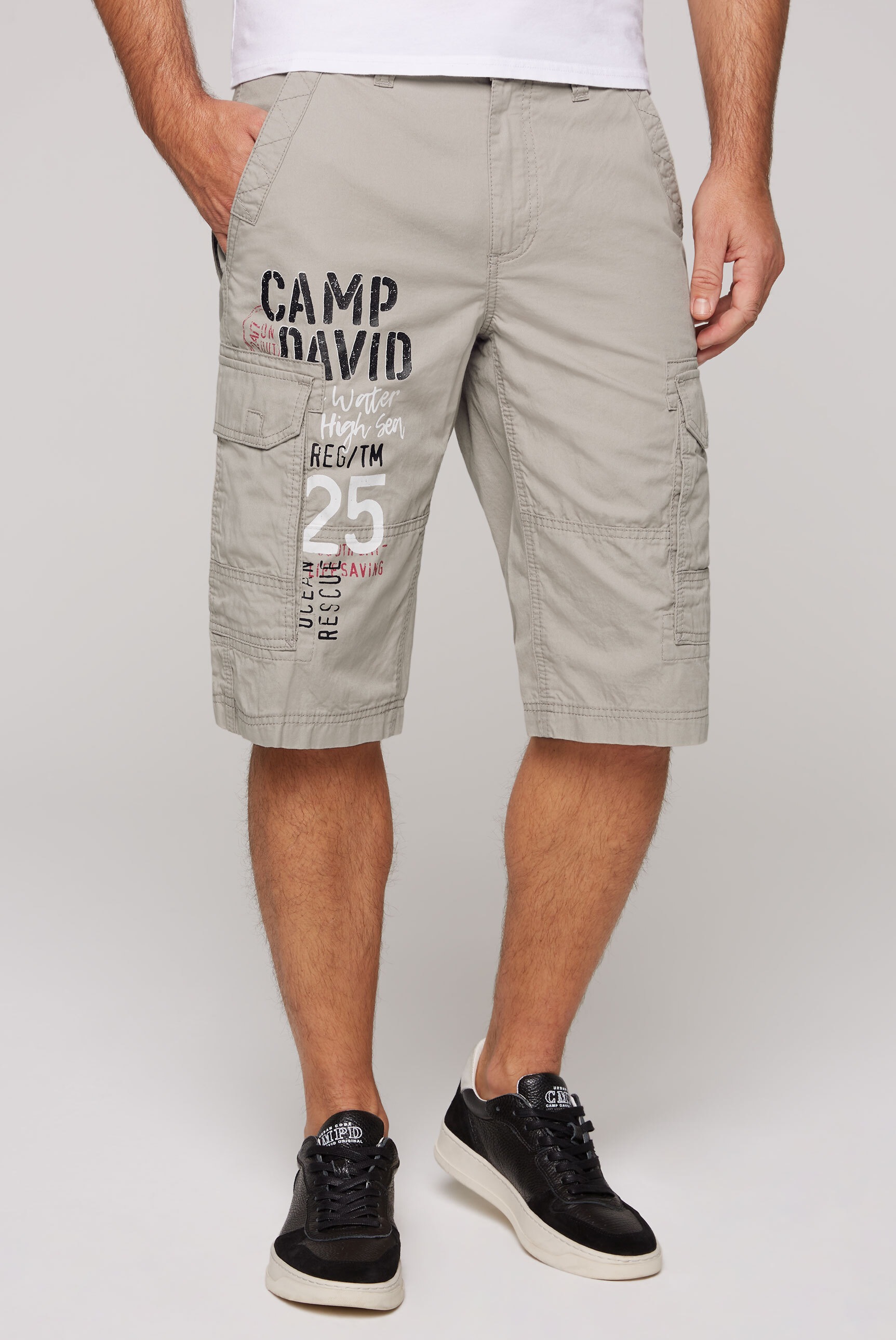 Bild von CAMP DAVID Shorts, aus Baumwolle