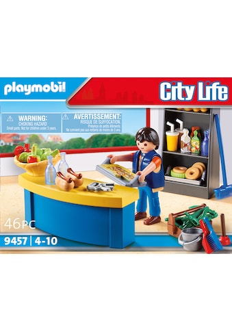Playmobil® Konstruktions-Spielset »Hausmeister mit Kiosk (9457), City Life«, (46 St.),... kaufen