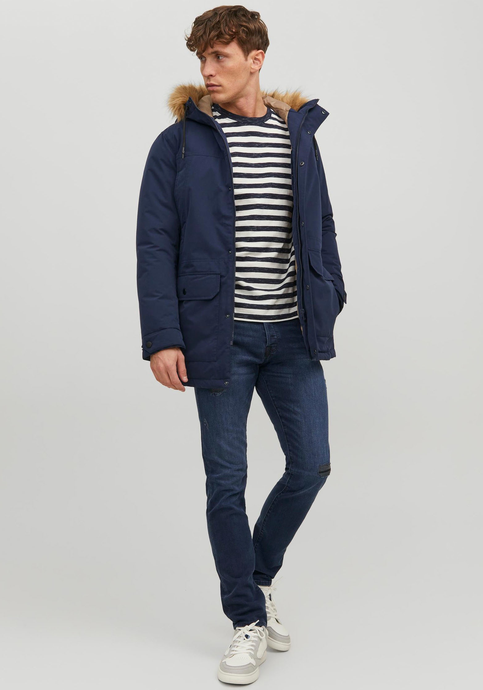 Jack & Jones Slim-fit-Jeans »JJIGLENN JJFOX AGI 304 50SPS NOOS«