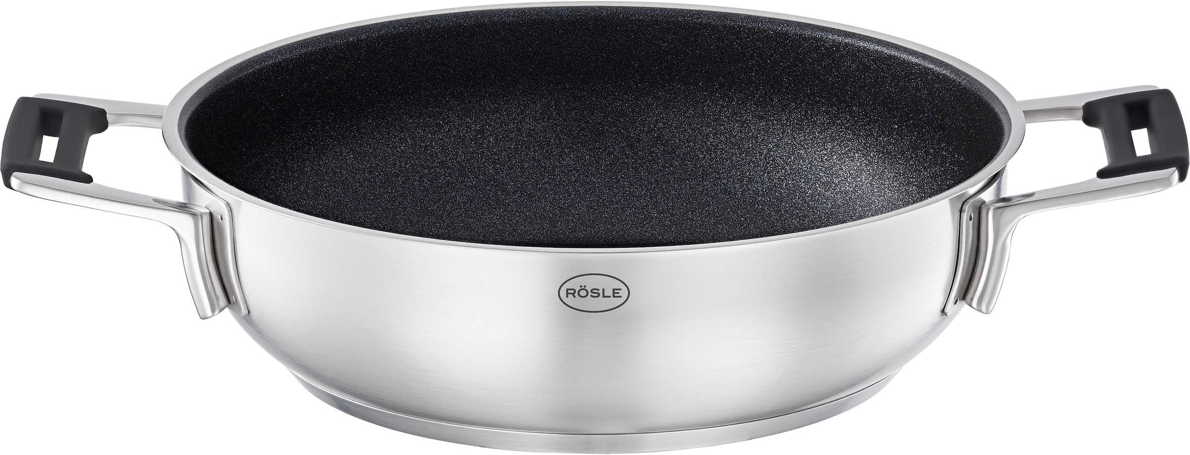 RÖSLE Servierpfanne »SILENCE PRO« Edelstahl 18/10 1 Stk. tlg. mit Premium-A günstig online kaufen