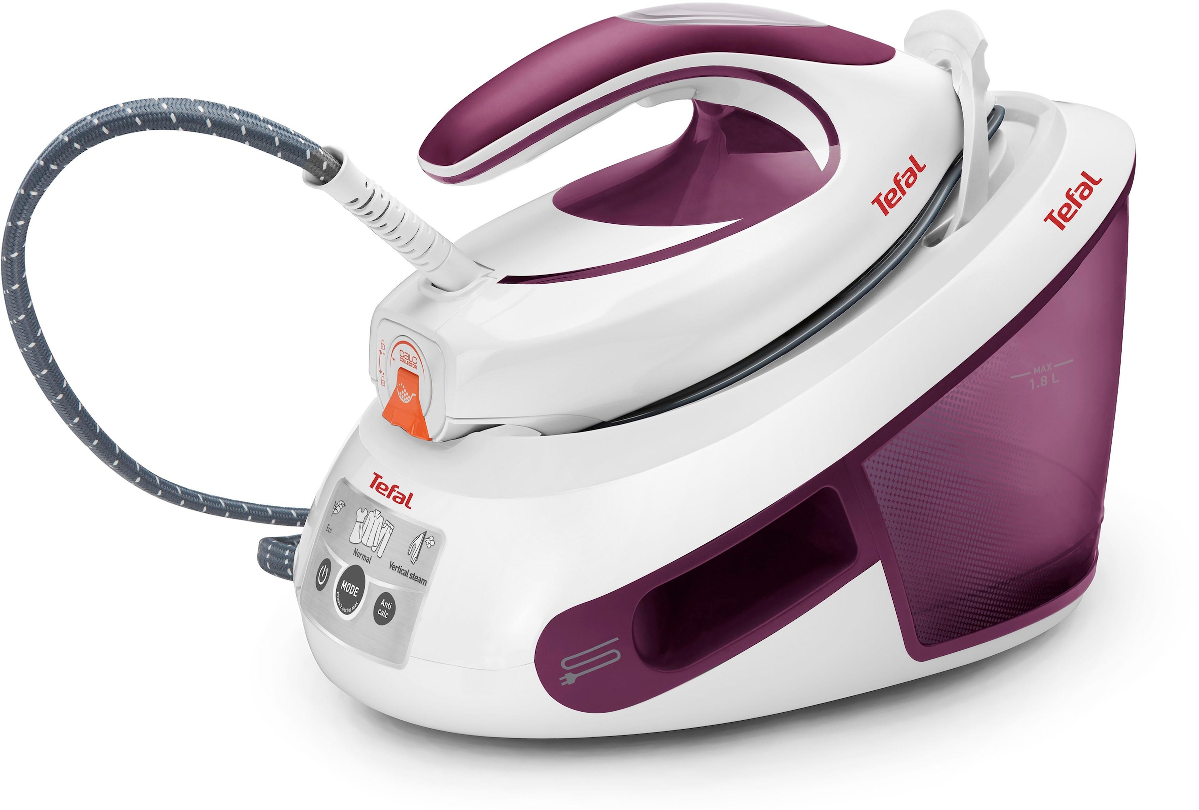 Tefal Dampfbügelstation »SV8054 Express Anti-Calc«, 2800 W, 6,5-Bar, optima günstig online kaufen