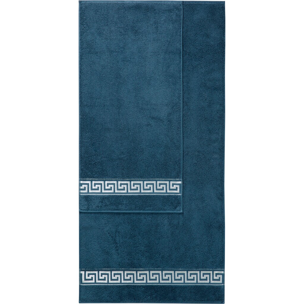 Delindo Lifestyle Handtuch Set »Rhodos«, (Set, 4 St., 2 Badetücher (70x140 cm)-2 Handtücher (50x100 cm)