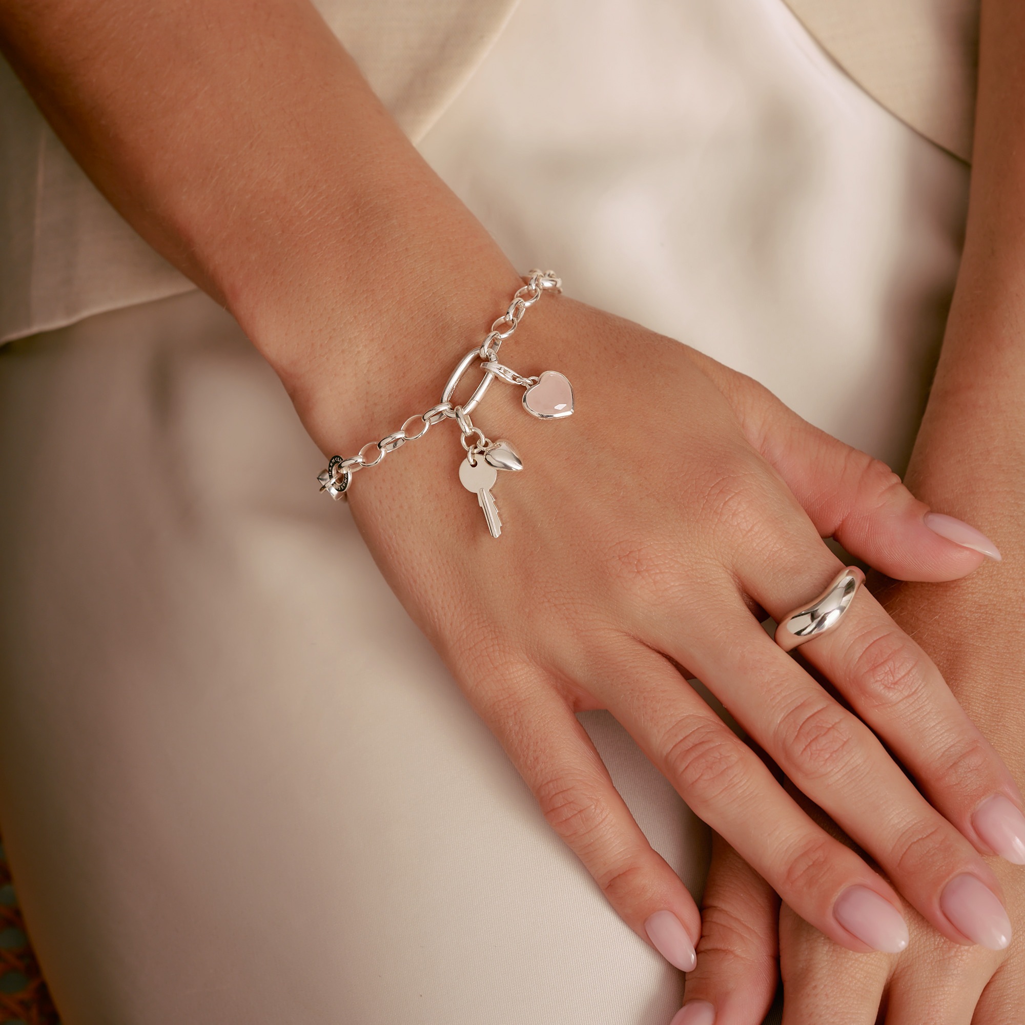 THOMAS SABO Charm Schlüssel »Charm Schlüssel zum Herzen - Connect, CC1233-001-21«