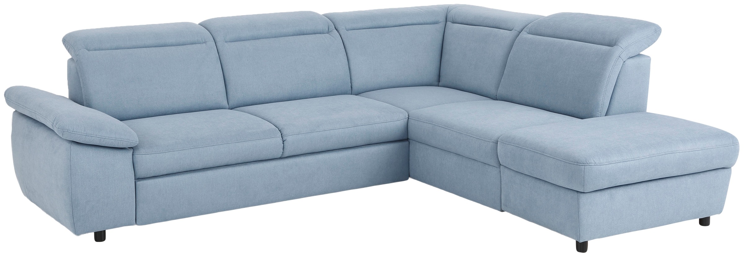 Home affaire Ecksofa »Mauritius L-Form«, mit Ottomane, mit Kopfteil- und Armlehnverstellung