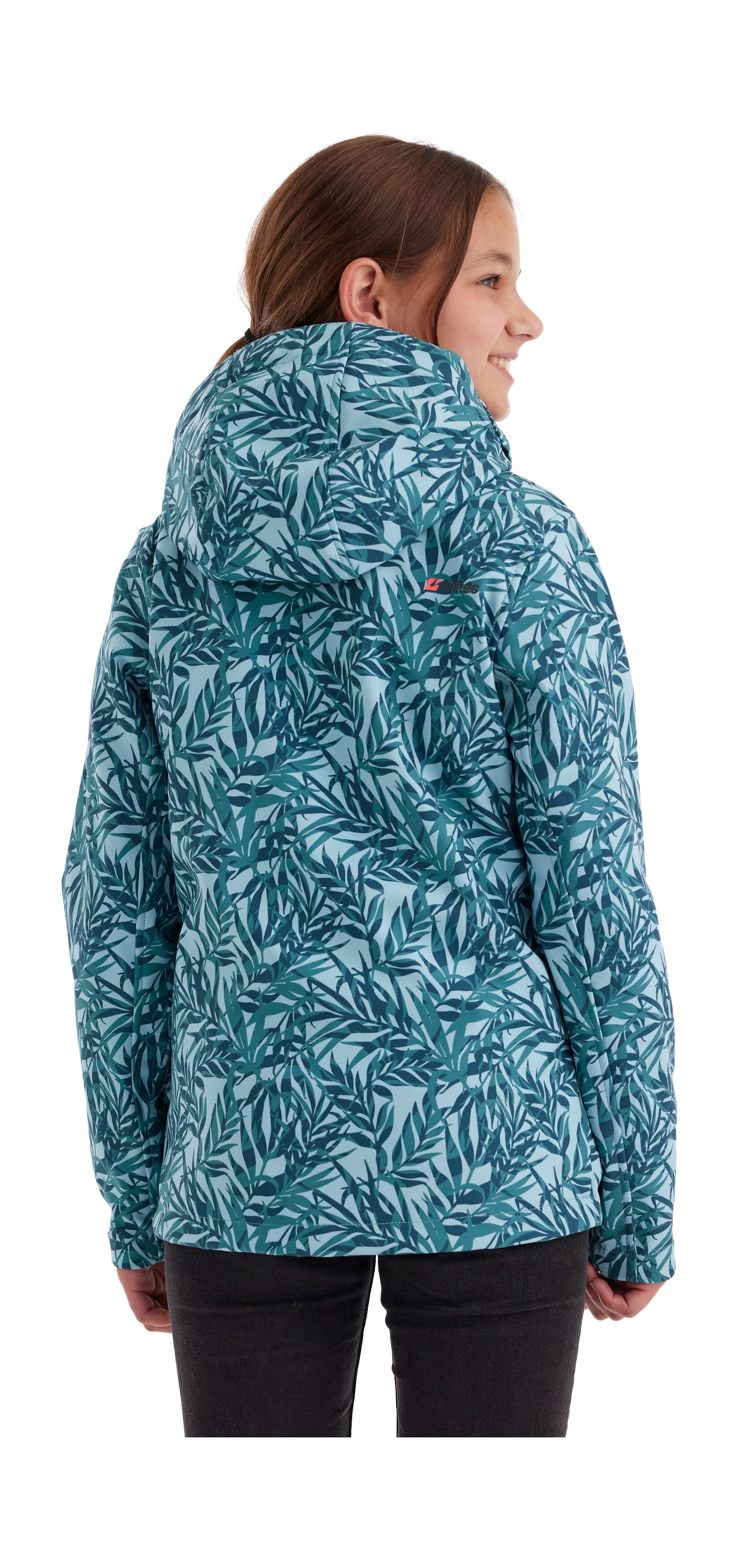 Killtec Softshelljacke »Mädchen Softshelljacke Print«, Wasserdicht, windabweisend, atmungsaktiv, modischer Print, PFAS-frei