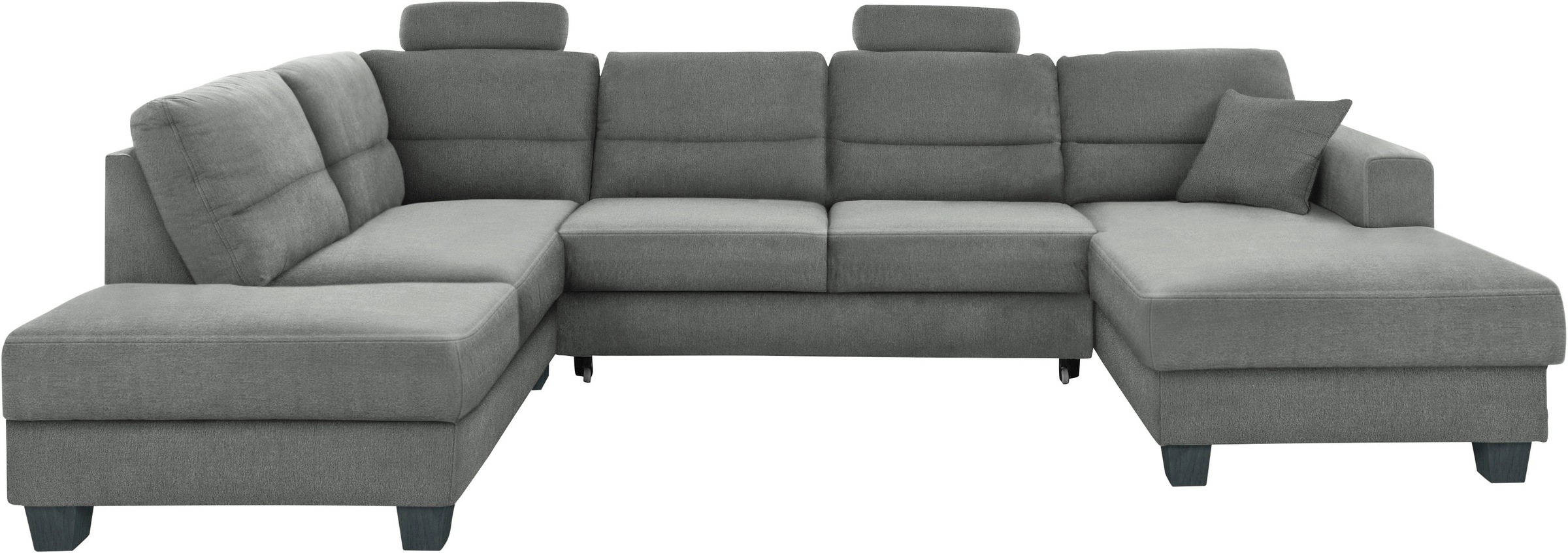 TRENDMANUFAKTUR Wohnlandschaft »Chamber, U-Form« inklusive zwei Kopfstützen günstig online kaufen