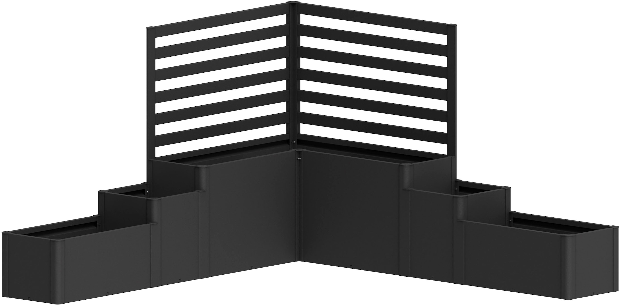 Biohort Hochbeet »DAVINCI Version 1, verschiedene Farben« 299x299x168 cm, als Terrassenabgrenzung