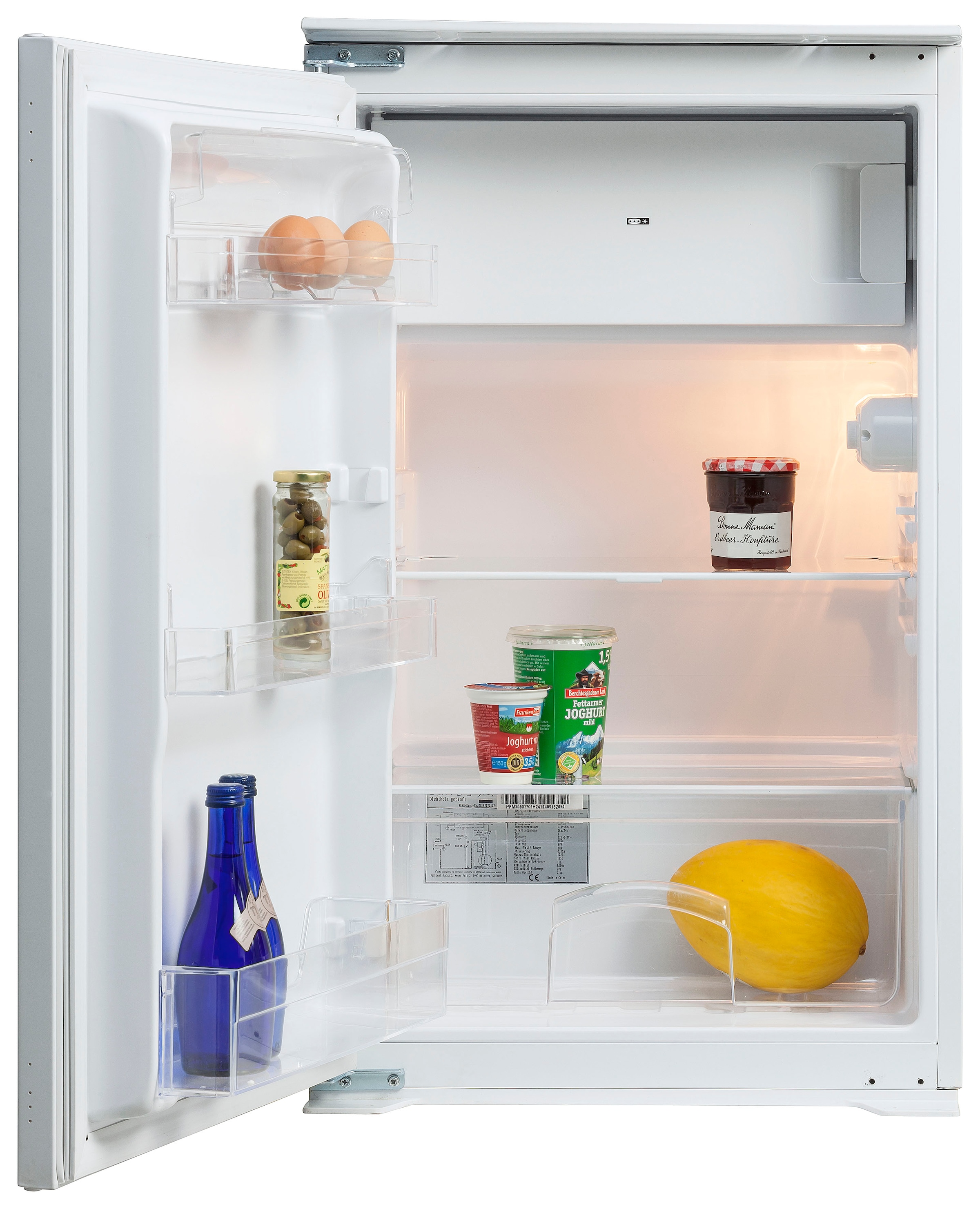 KOCHSTATION Küchenzeile »KS-Kehl«, mit E-Geräten, Breite 270 cm, inkl. Kühlschrank und Geschirrspüler