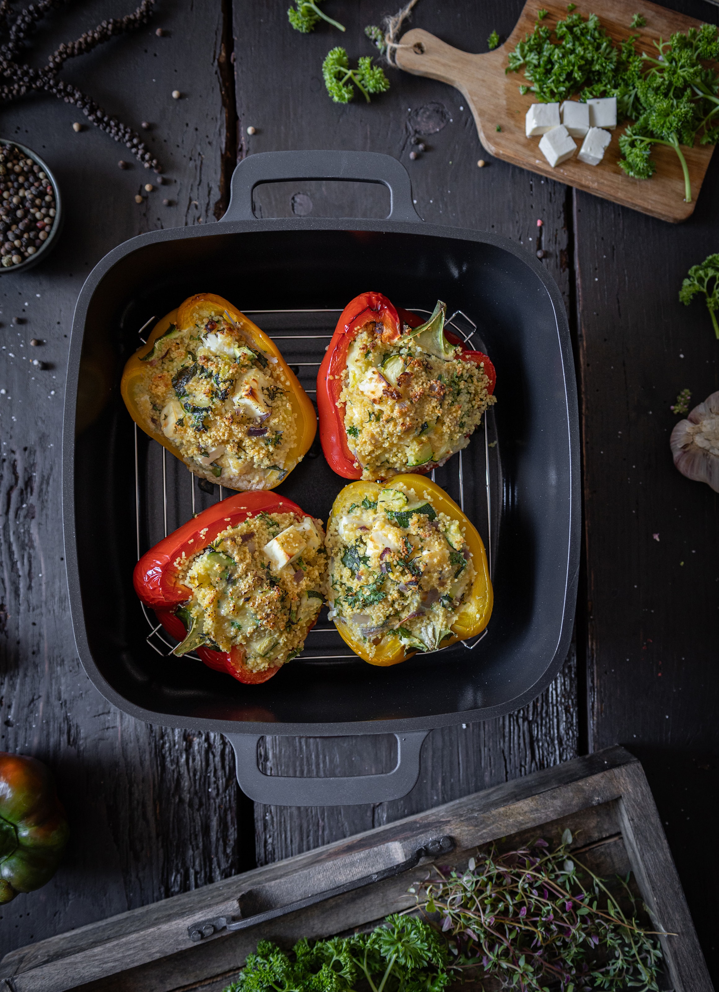 Elo Basic Bräter »Multifunktionstopf-Set Cubus« Set, 4 Stk. tlg. Aluminiumguss