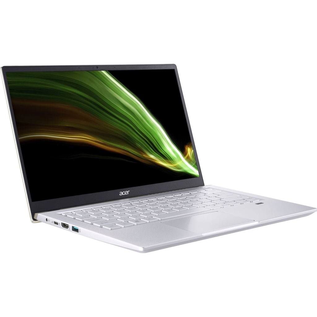 Acer Notebook »Swift SFX14-41G-R7FR«, 35,6 cm, / 14 Zoll, AMD, Ryzen 5, GeForce RTX 3050, 512 GB SSD