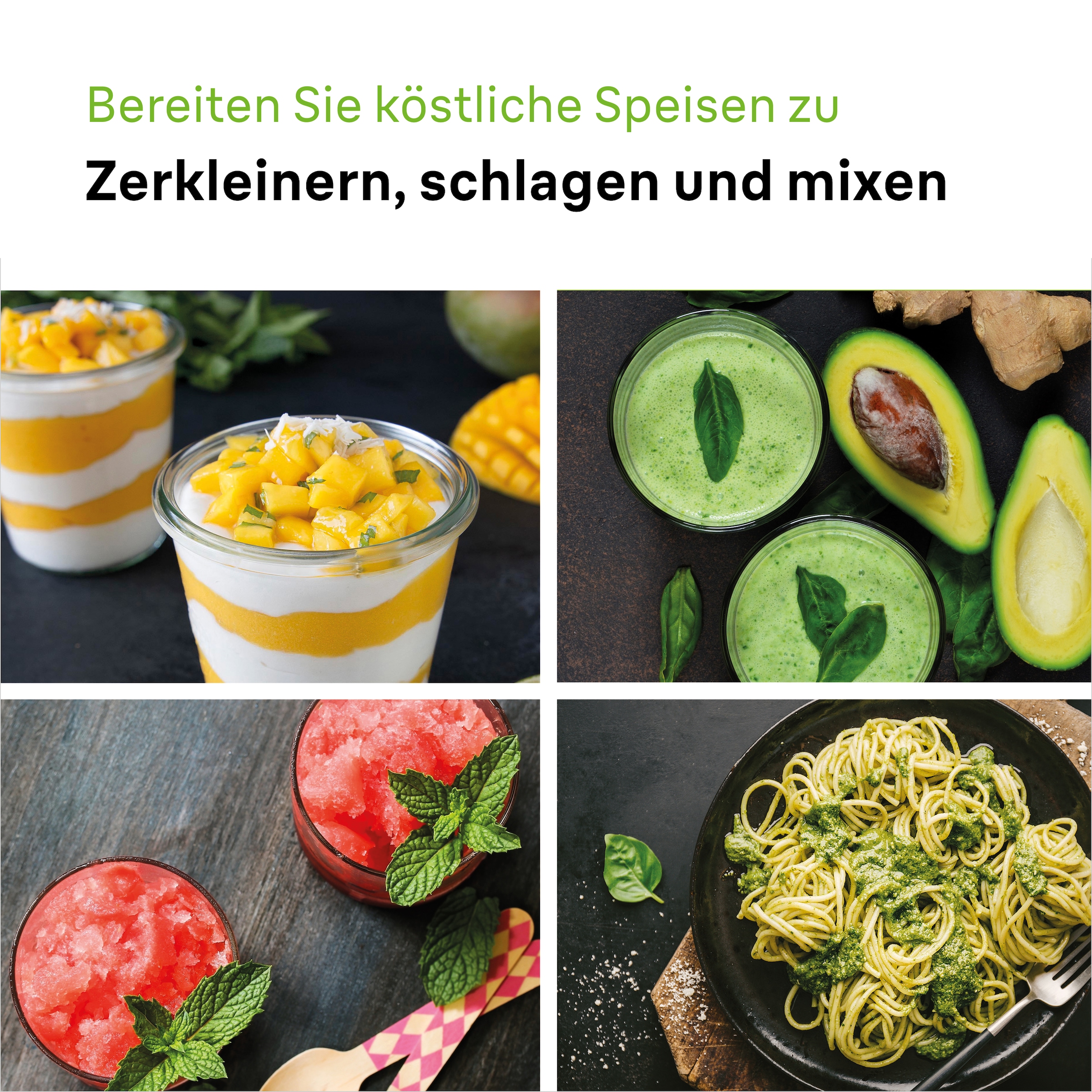 Braun Stabmixer »MultiQuick 7 MQ 7035X - 1000W, Stufenlosregulierbar, Dynamische Klinge«, 1000 W, Spritzschutz, Extra Mahlklinge, 500 ml Zerkleinerer, Schneebesen