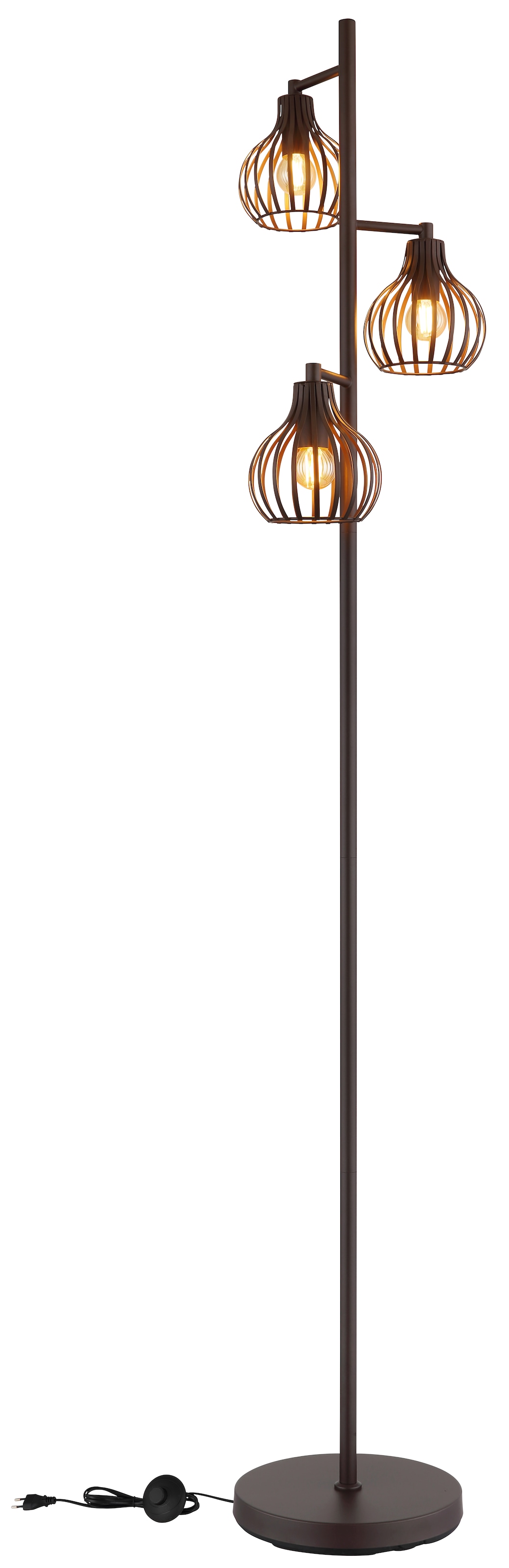 NOWA Stehlampe »MATEO« E14 1 Stk. Stehlampe Wohnzimmer Schlafzimmer Flur Design-Leuchte