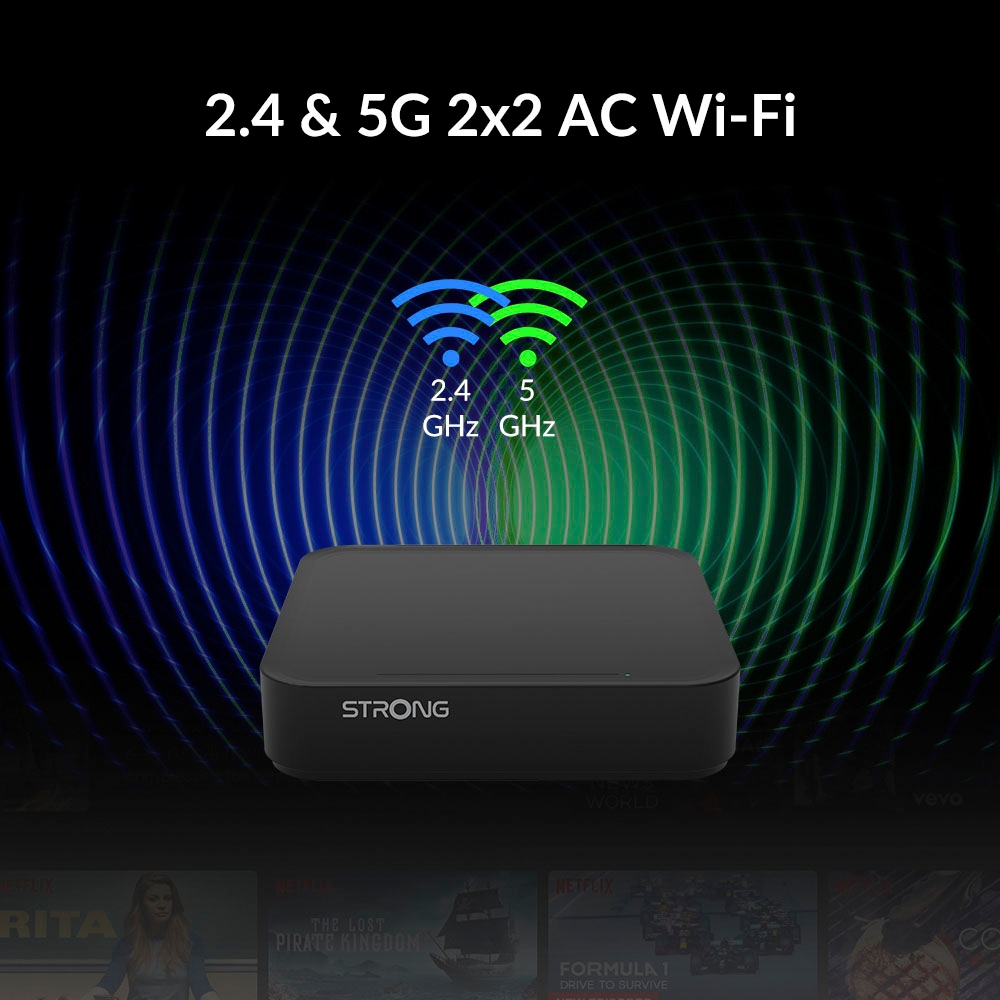 Strong Streaming-Box »LEAP-S3«, 4K UHD Google TV Box mit Android 11