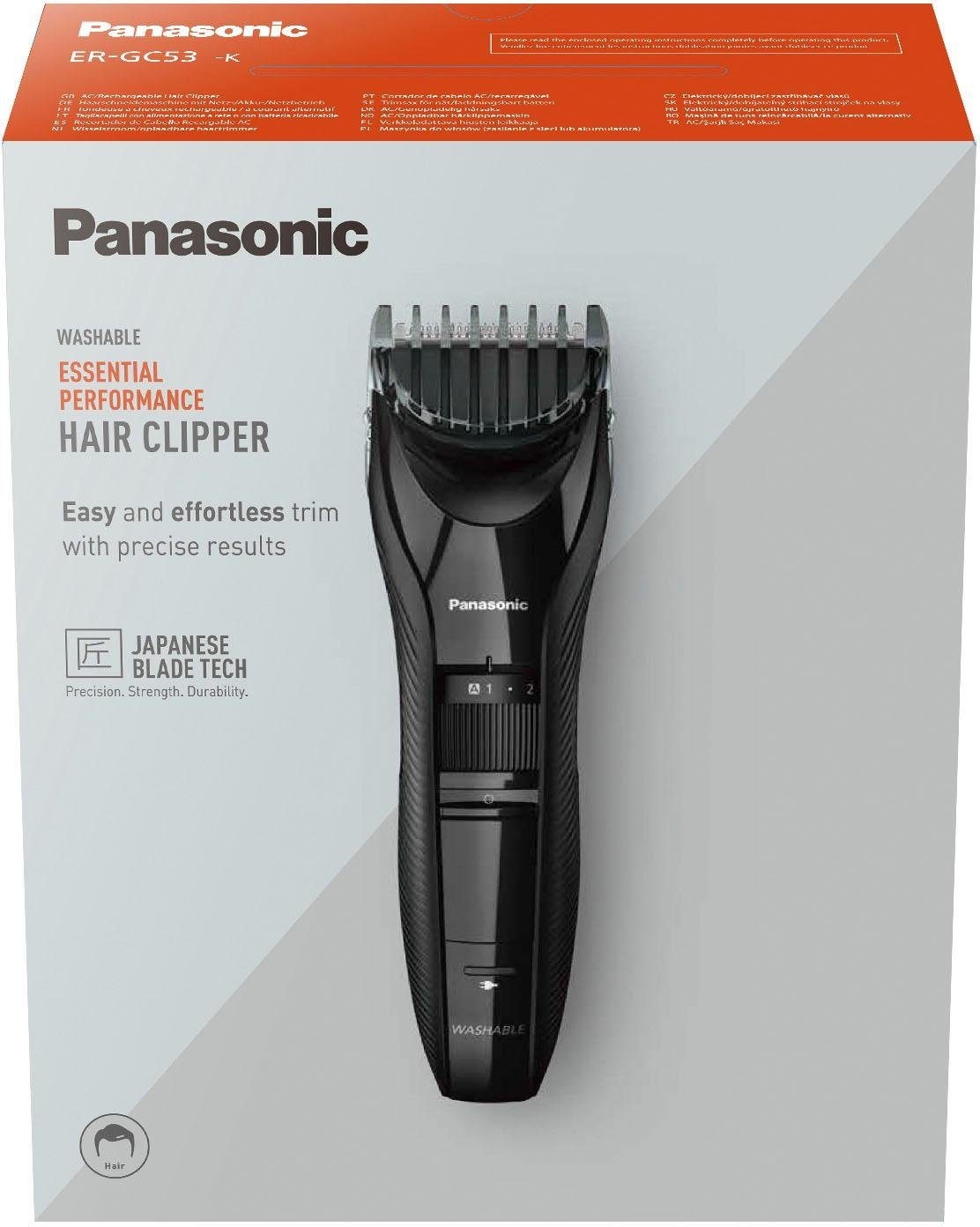 Panasonic Haarschneider »ER-GC53-K503«, 1 Aufsätze, mit 19 Schnittlängen