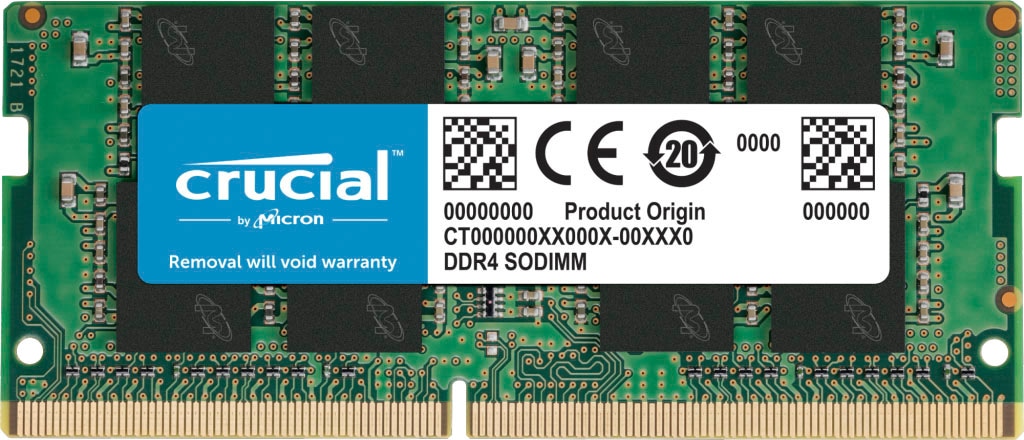Crucial Laptop-Arbeitsspeicher »16GB DDR4-3200 UDIMM«