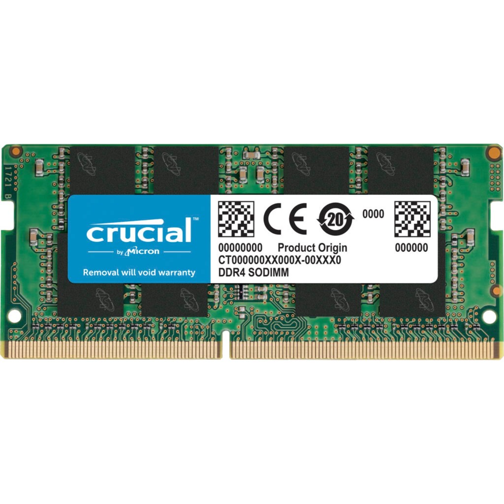 Crucial Laptop-Arbeitsspeicher »16GB DDR4-3200 UDIMM«