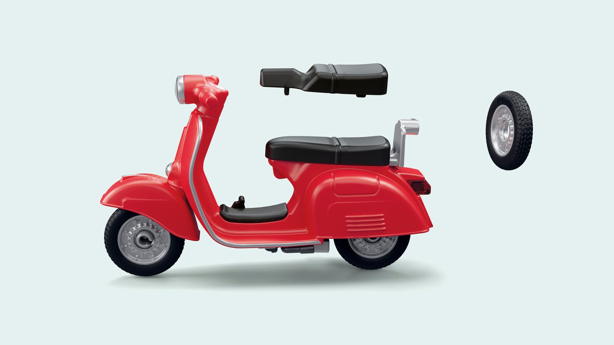 Playmobil® Konstruktions-Spielset »60s Vespa Garage (71620), Vespa«, (88 St.), Made in Europe