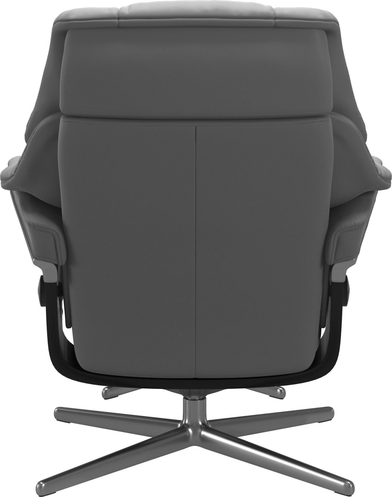 Stressless® Fußhocker »Reno« mit Cross Base, Größe S, M & L, Holzakzent Schwarz