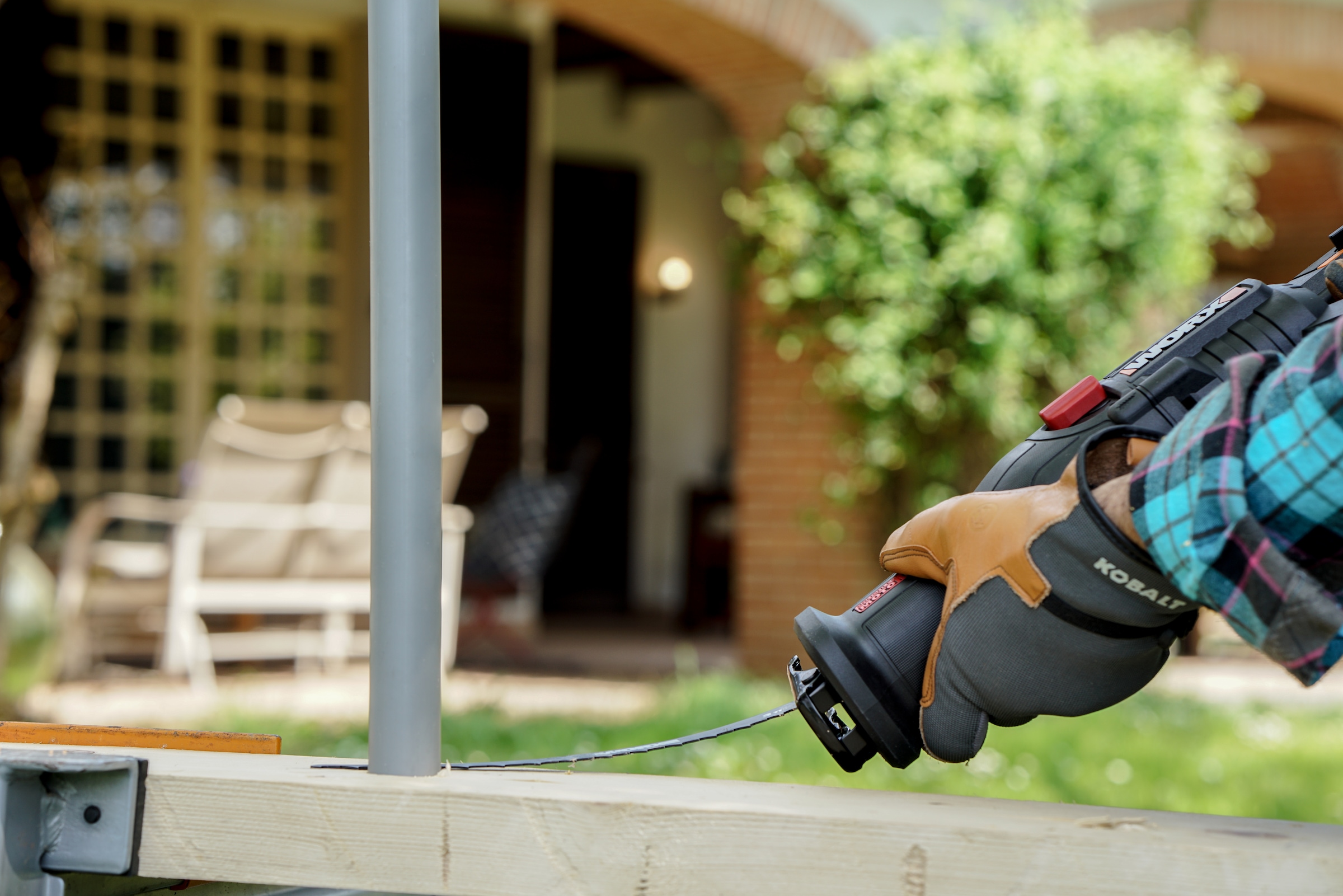 Worx Akku-Säbelsäge »WX516.9 NITRO«, Brushless-Motor, variable Drehzahlregelung, ohne Akku & Ladegerät