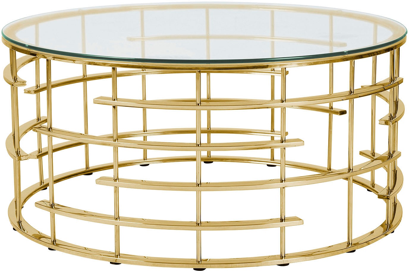 SalesFever Couchtisch »Glastisch: Stil und Funktionalität Wohnzimmertisch« günstig online kaufen