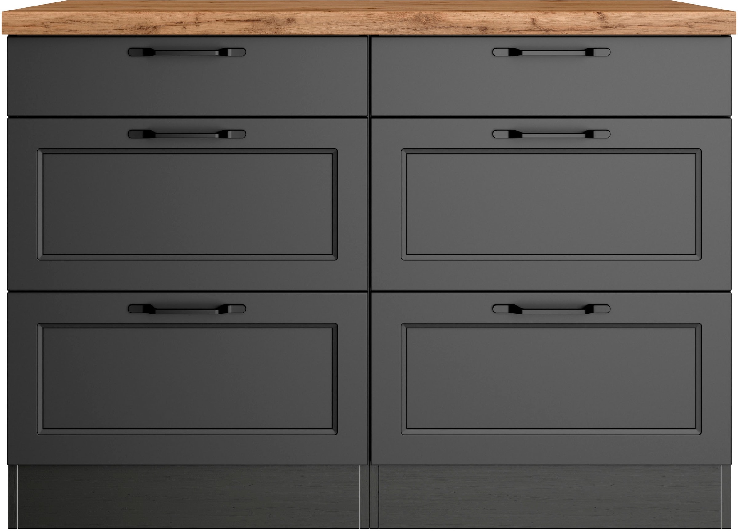 KOCHSTATION Unterschrank "KS-Lana" Breite 120 cm günstig online kaufen