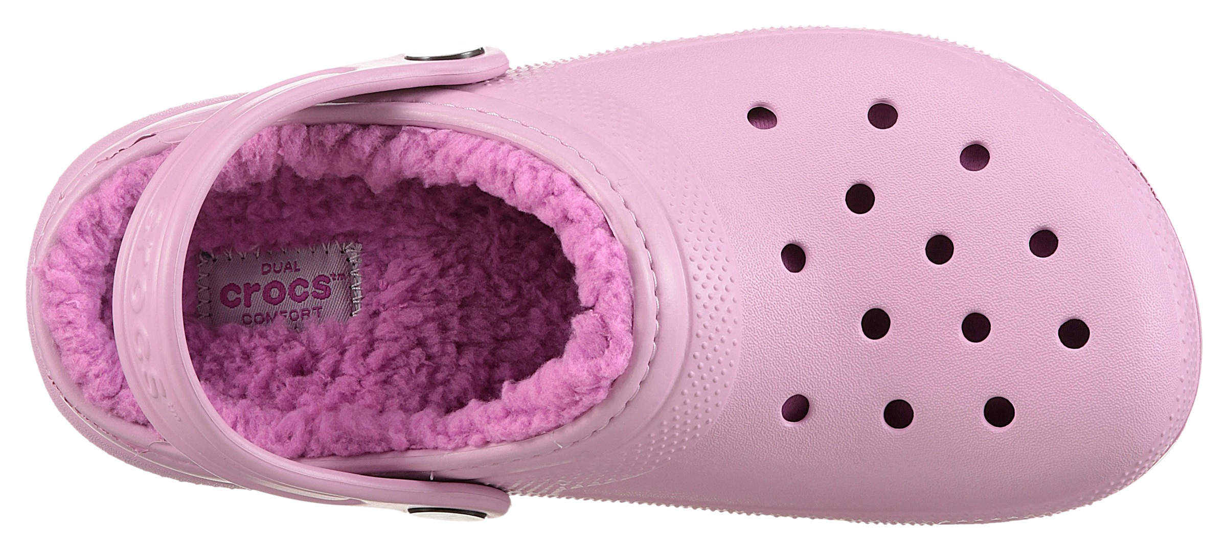 Crocs Clog »Kids Classic Lined Clog«  Hausschuh, Pantoffel, Schlappen mit Warmfutter