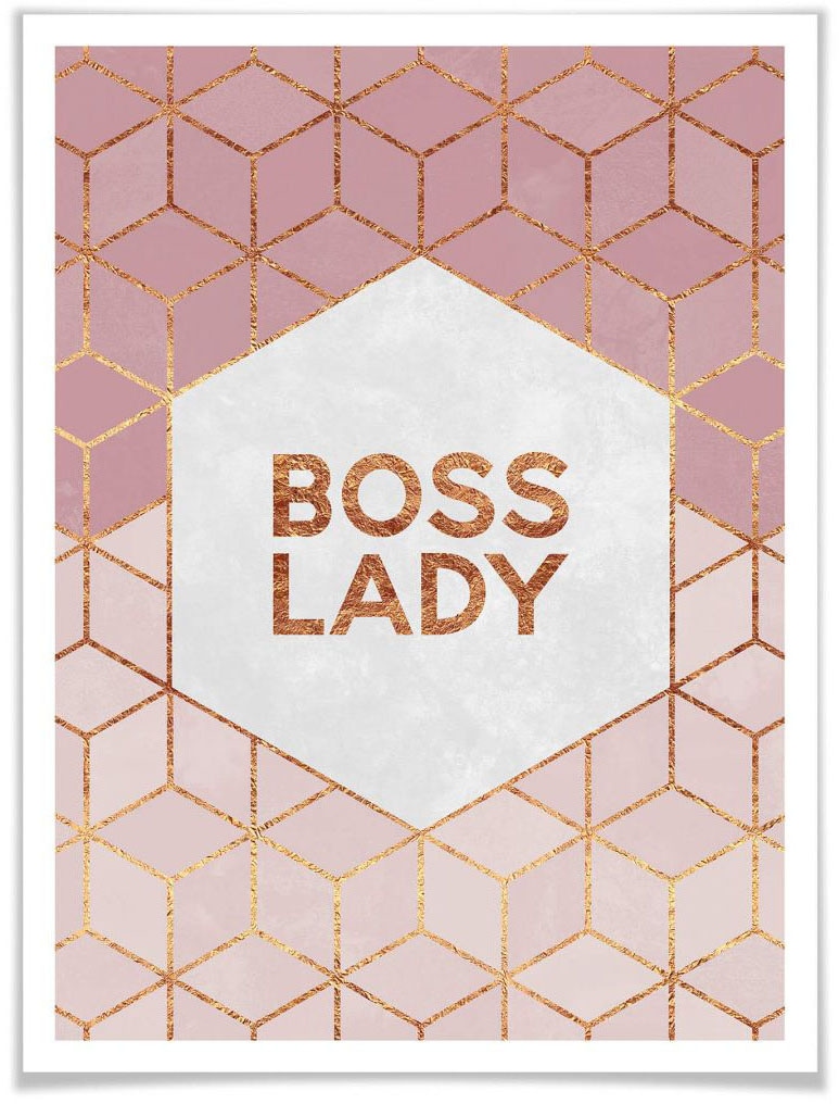 Poster Lady«, (1 Personen, Wall-Art St.) kaufen online »Boss