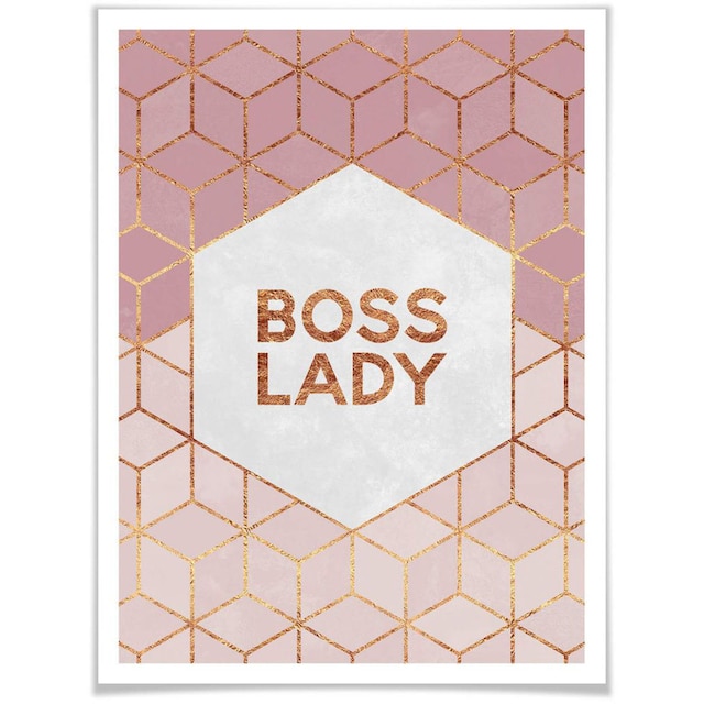 Wall-Art Poster »Boss Lady«, Personen, (1 St.) online kaufen