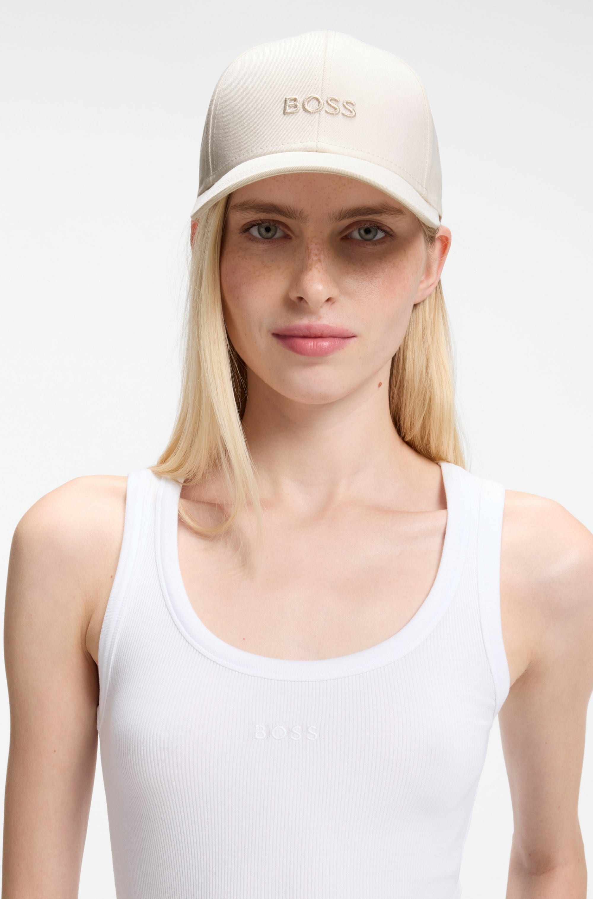 BOSS Baseball Cap »Ari« mit BOSS Logostickerei Ton in Ton, unisex