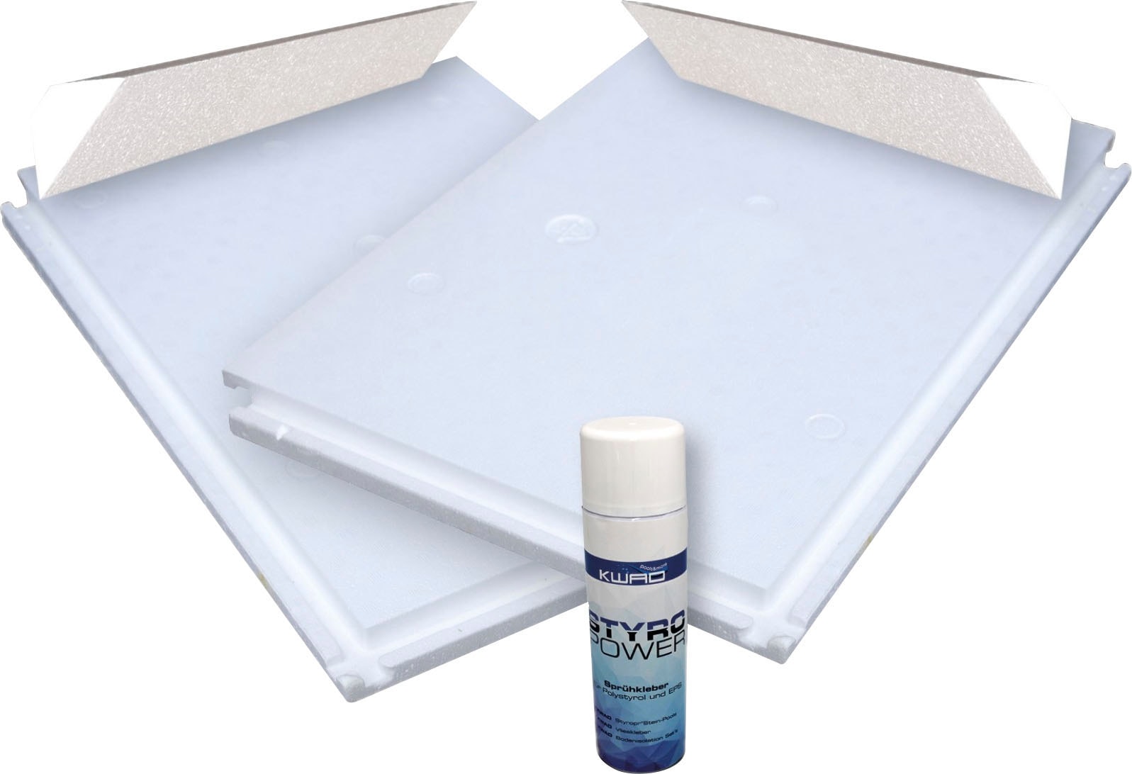 KWAD Rundpool »»Supreme« all in Premium Folie«, (Set, 7 tlg.), ØxH: 460x132cm, inkl. Bodenisolationsset